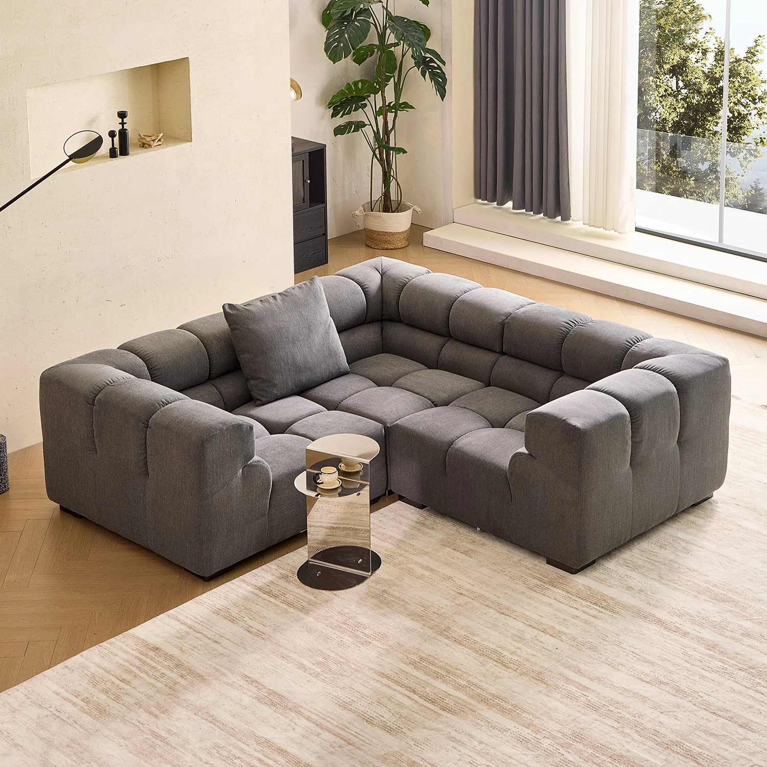 Amora Closed L Sectional - Image 19