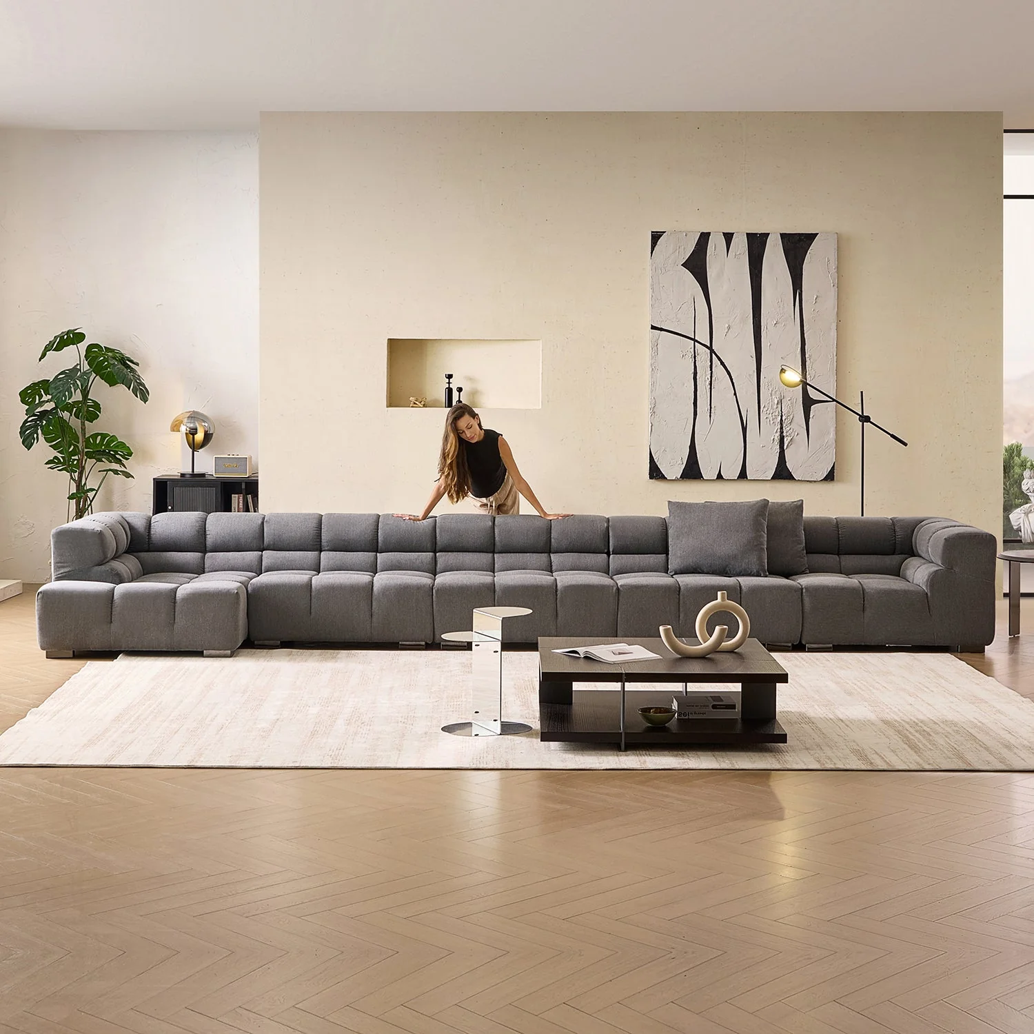 Amora Sectional High Arm - Image 104