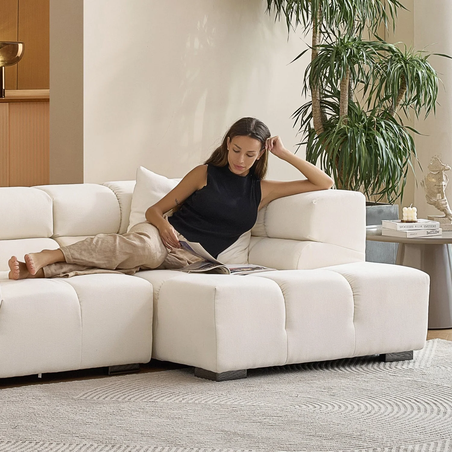 Amora Sectional High Arm - Image 124