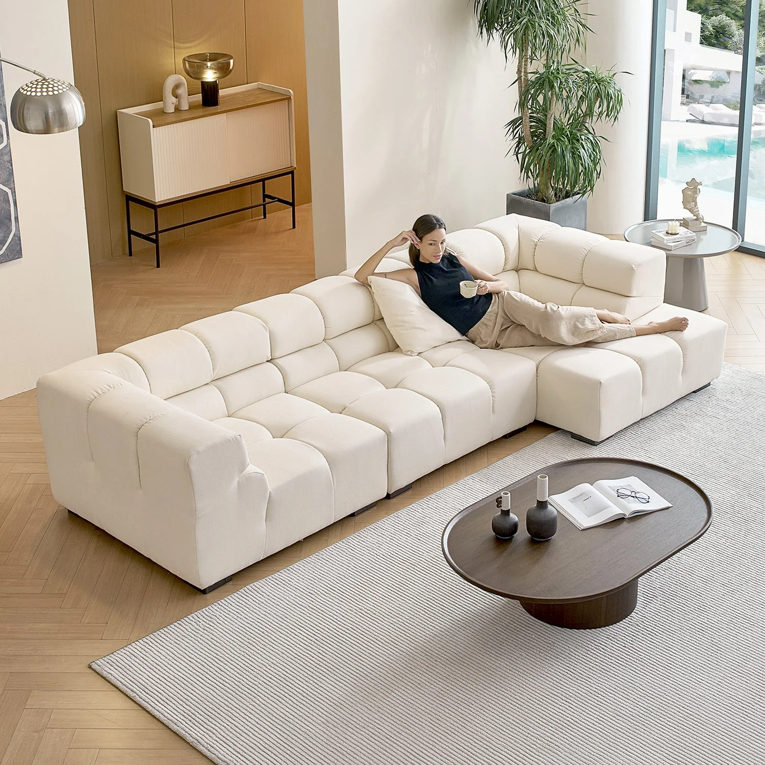 Amora Sectional High Arm - Image 145