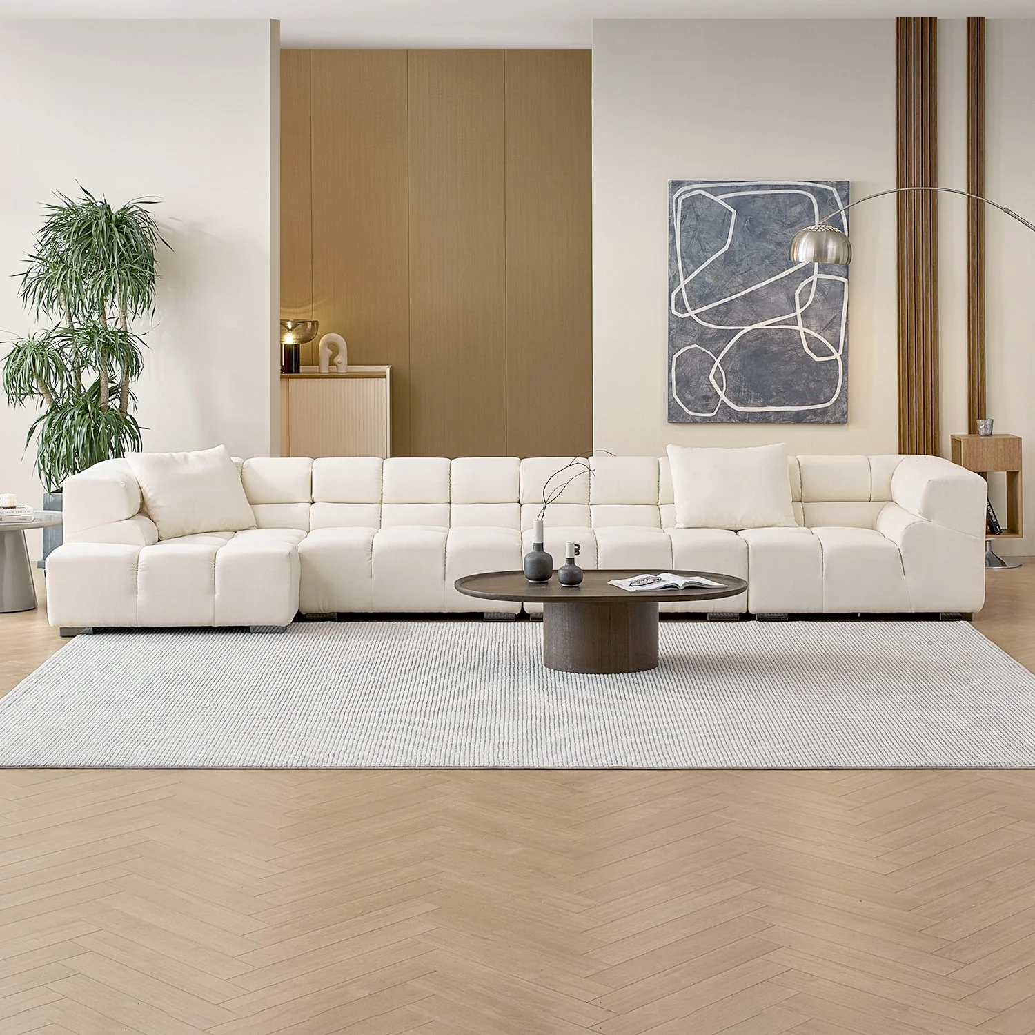 Amora Sectional High Arm - Image 157
