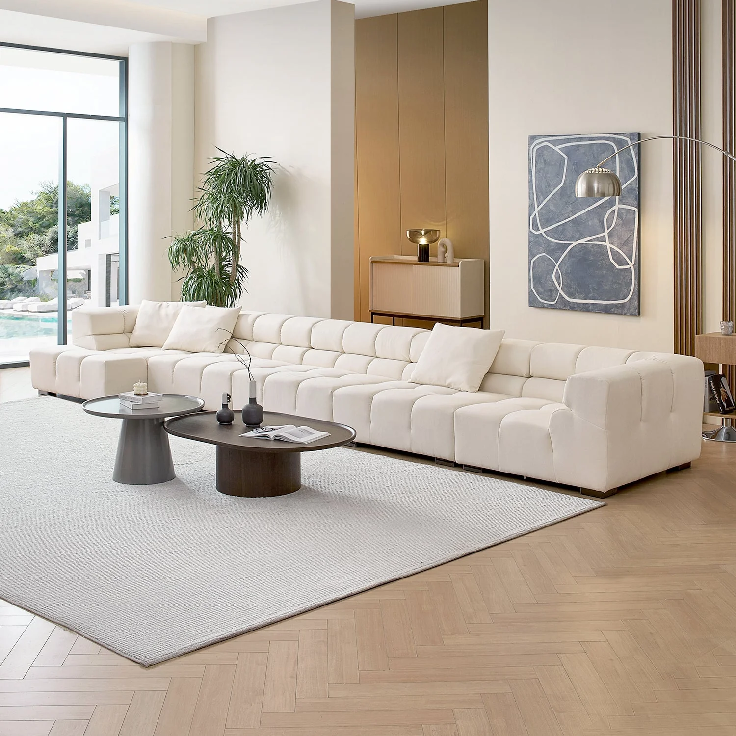 Amora Sectional High Arm - Image 175