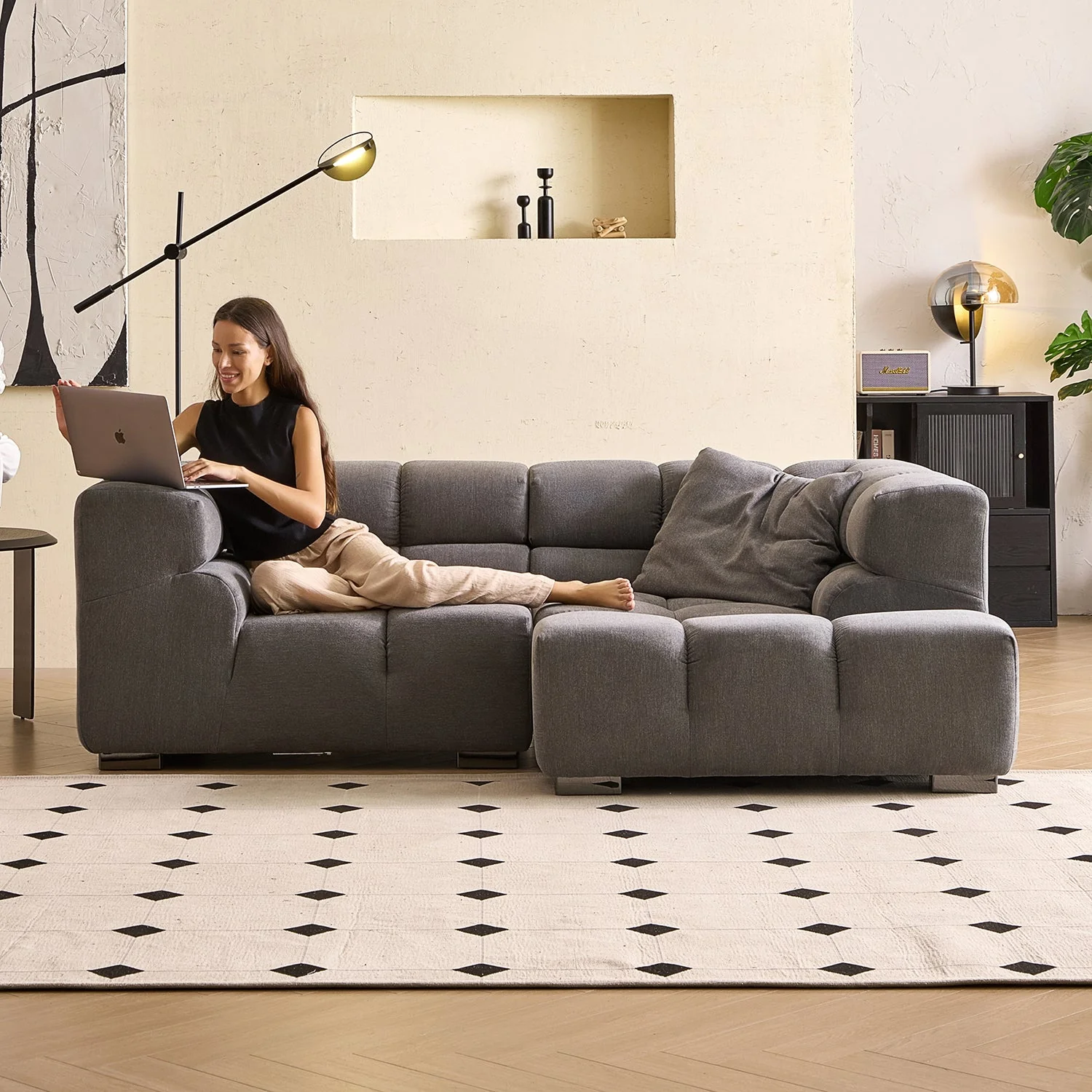 Amora Sectional High Arm - Image 39