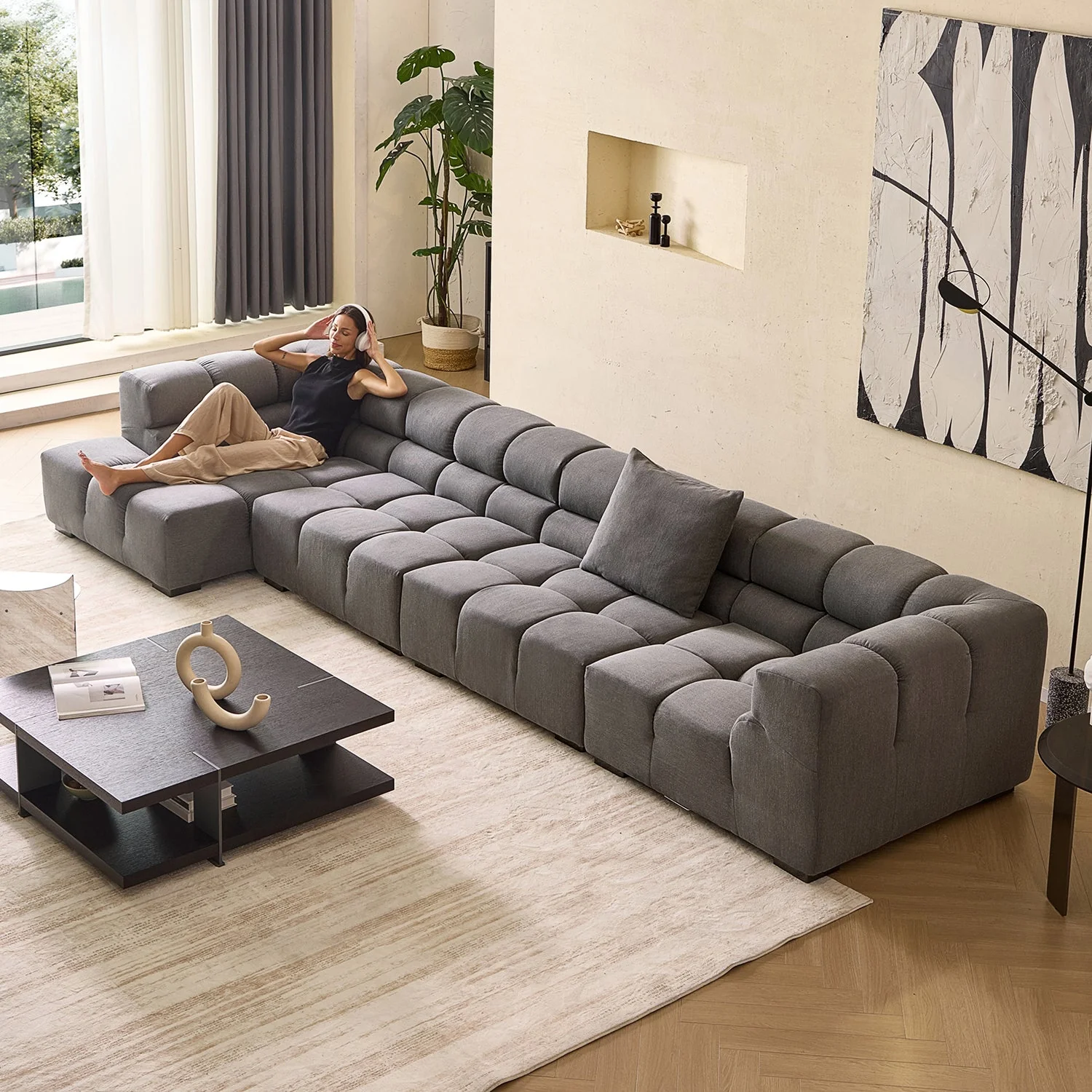 Amora Sectional High Arm - Image 67