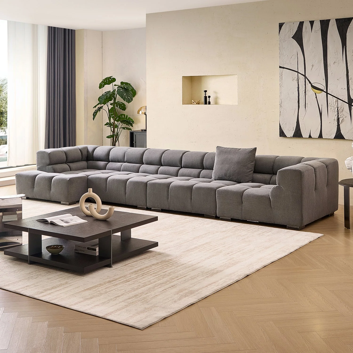 Amora Sectional High Arm - Image 75