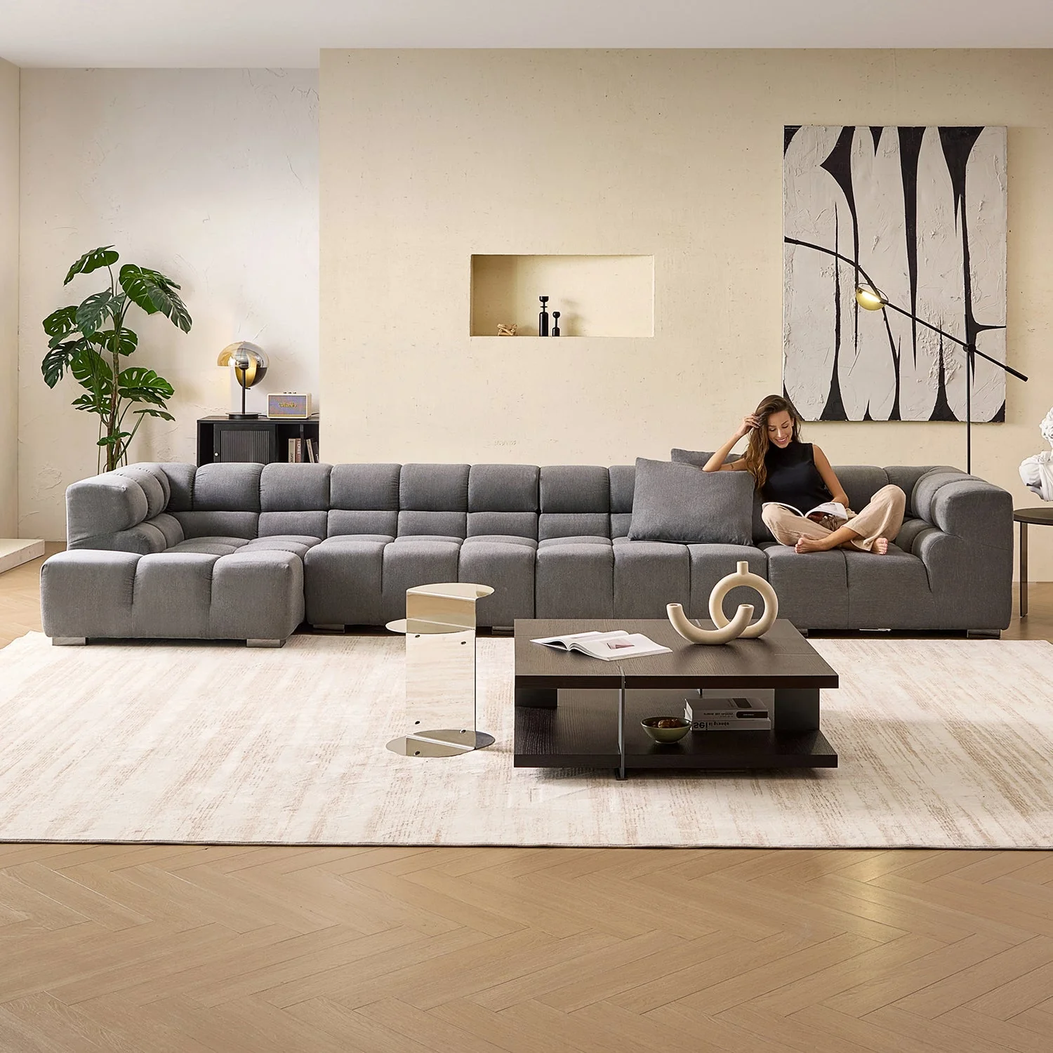 Amora Sectional High Arm - Image 78