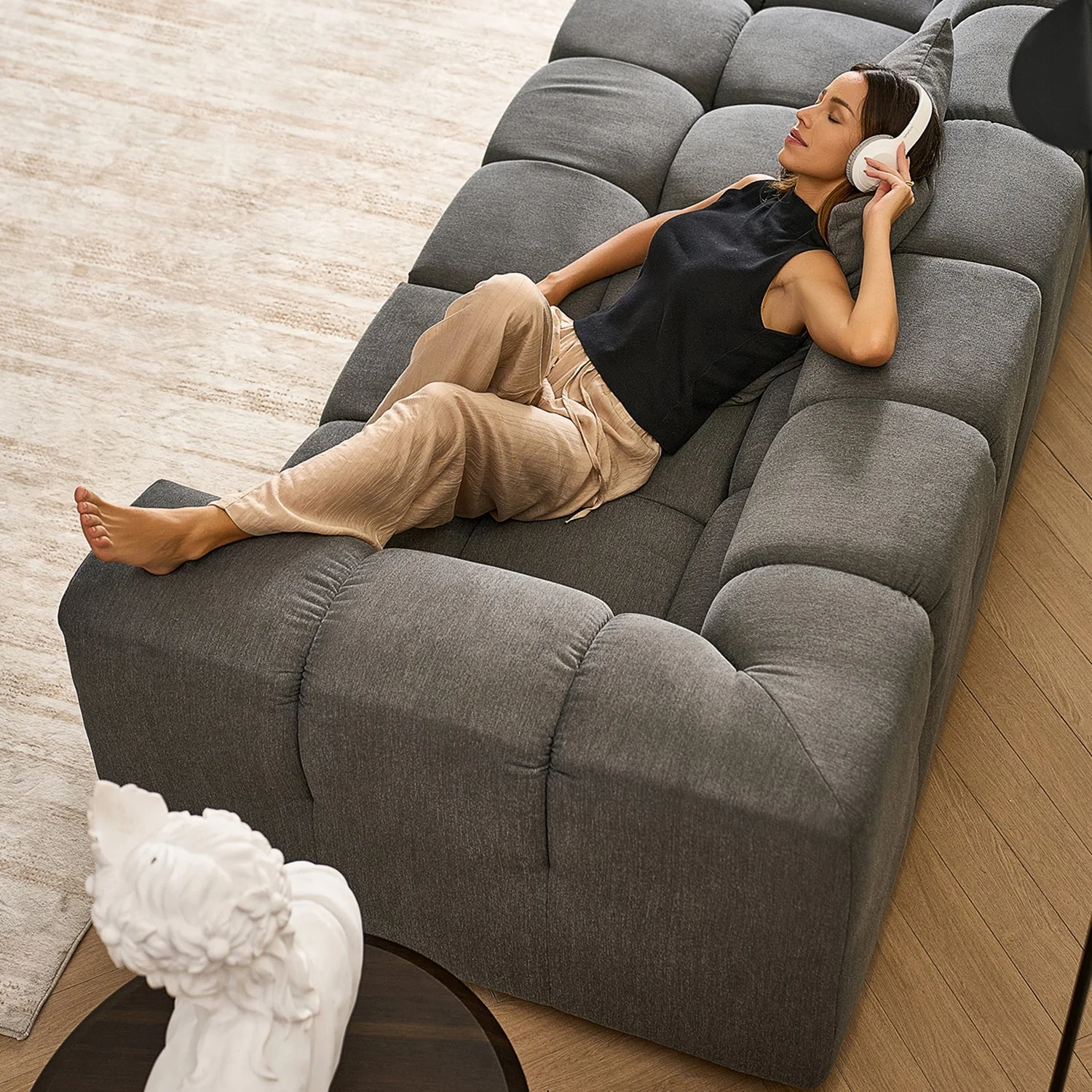 Amora Sectional High Arm - Image 98