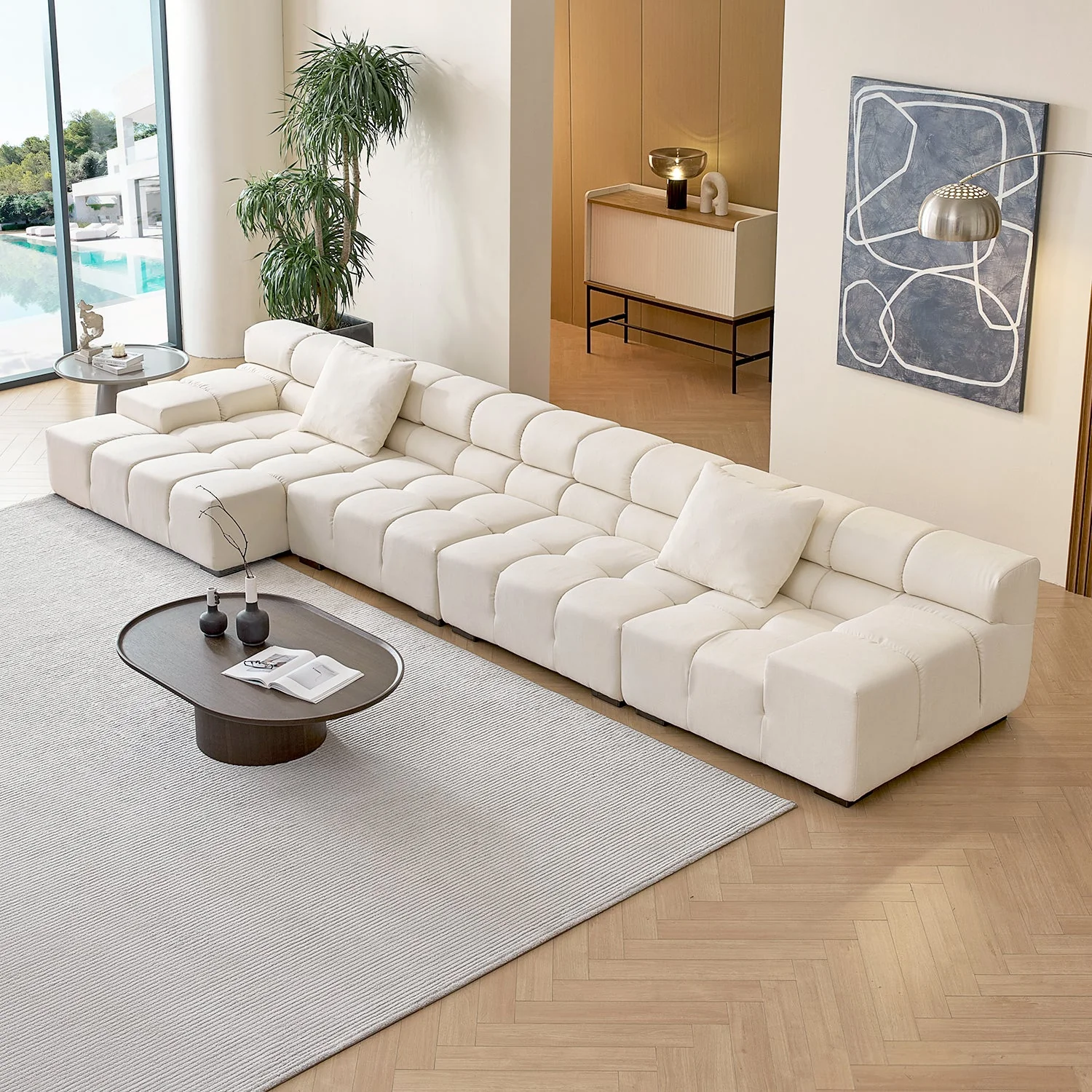 Amora Sectional Low Arm - Image 162