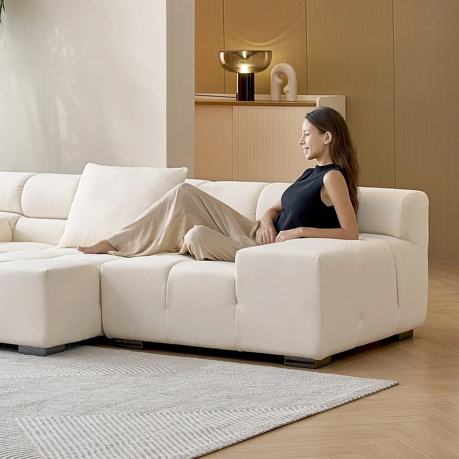 Amora Sectional Low Arm - Image 163