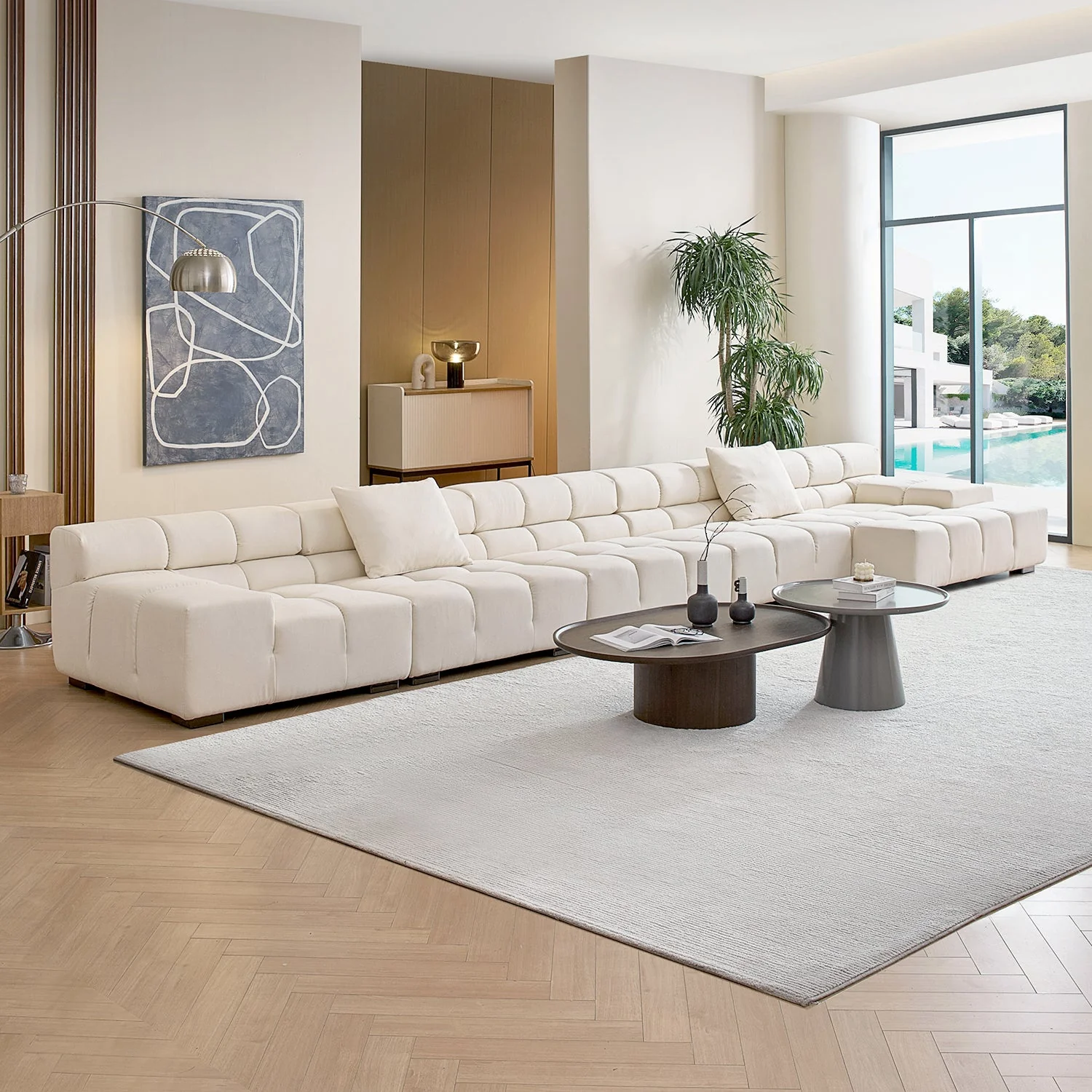 Amora Sectional Low Arm - Image 205