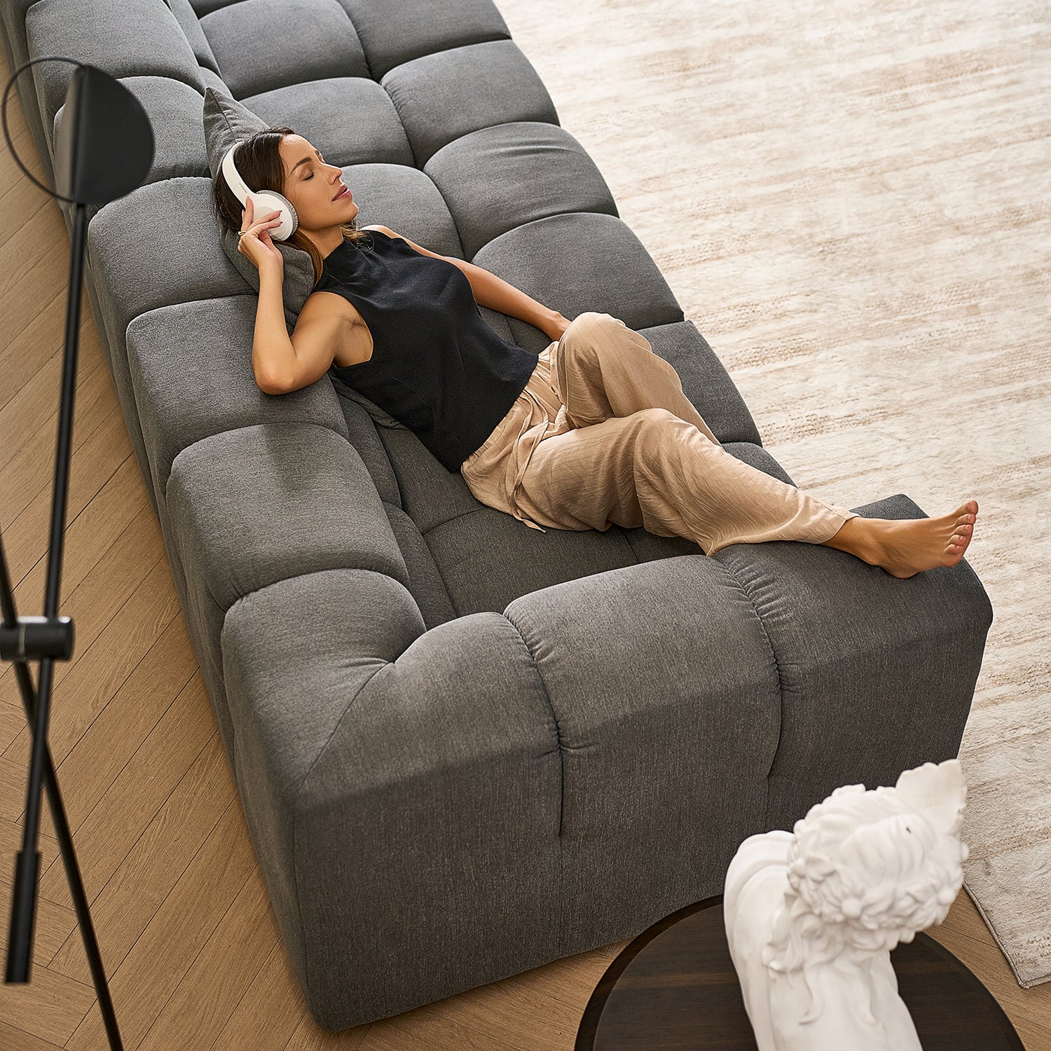 Amora Sofa High Arms - Image 46