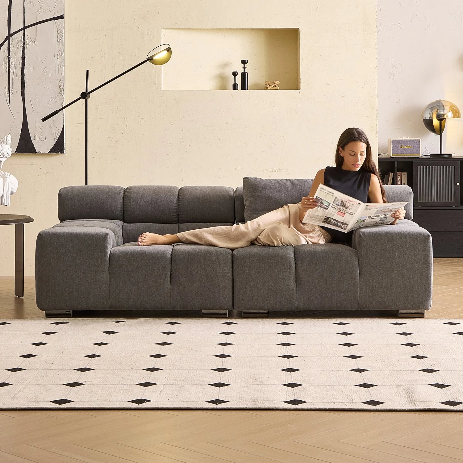 Amora Sofa Low Arms - Image 26