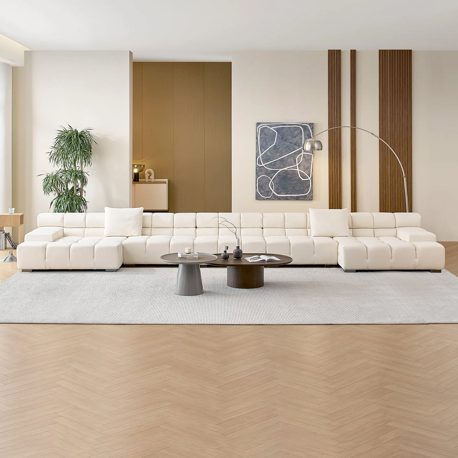 Amora U Sectional Low Arm - Image 53