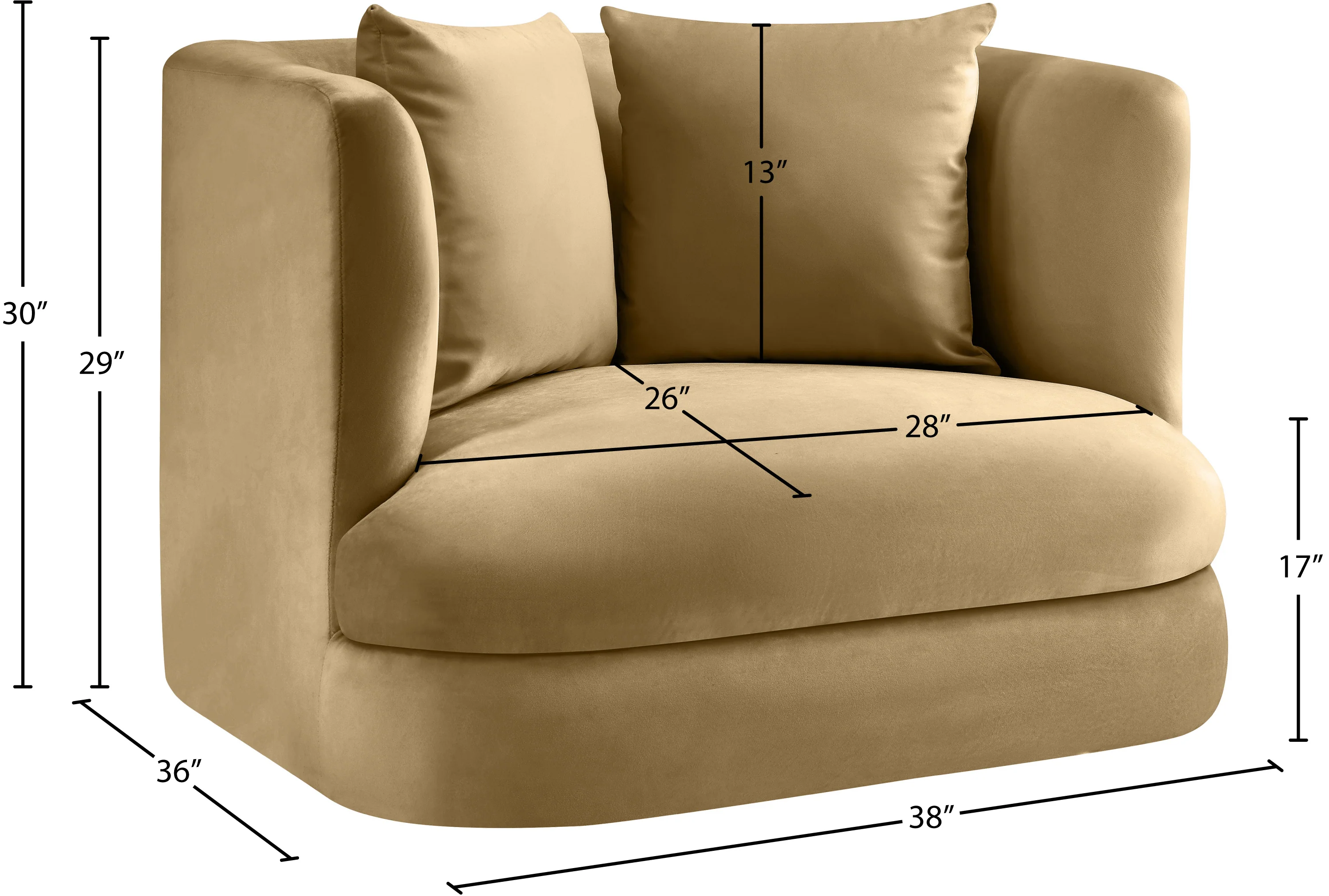 Cavalli Accent Chair - Image 36