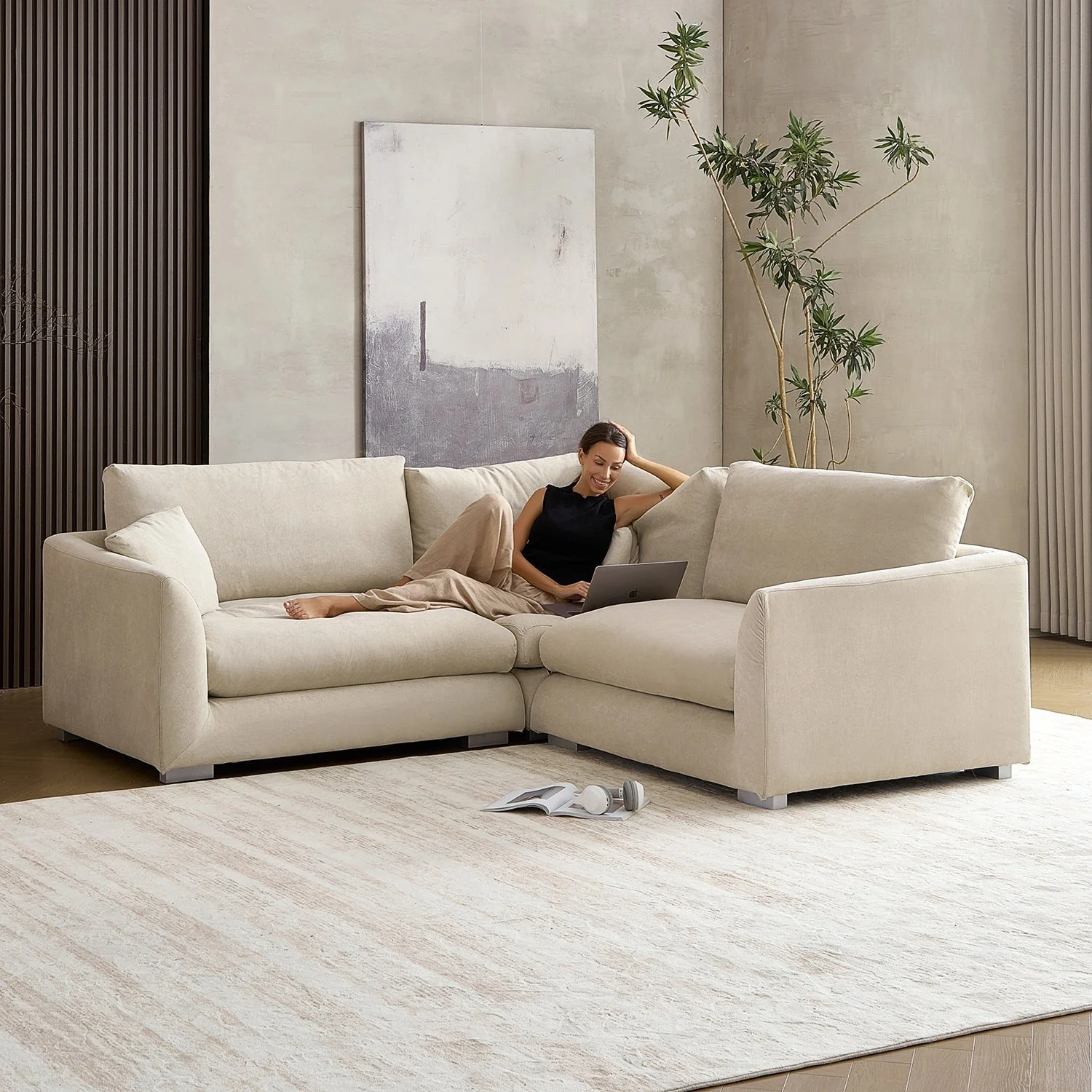 Feathers L Sectional - Image 10