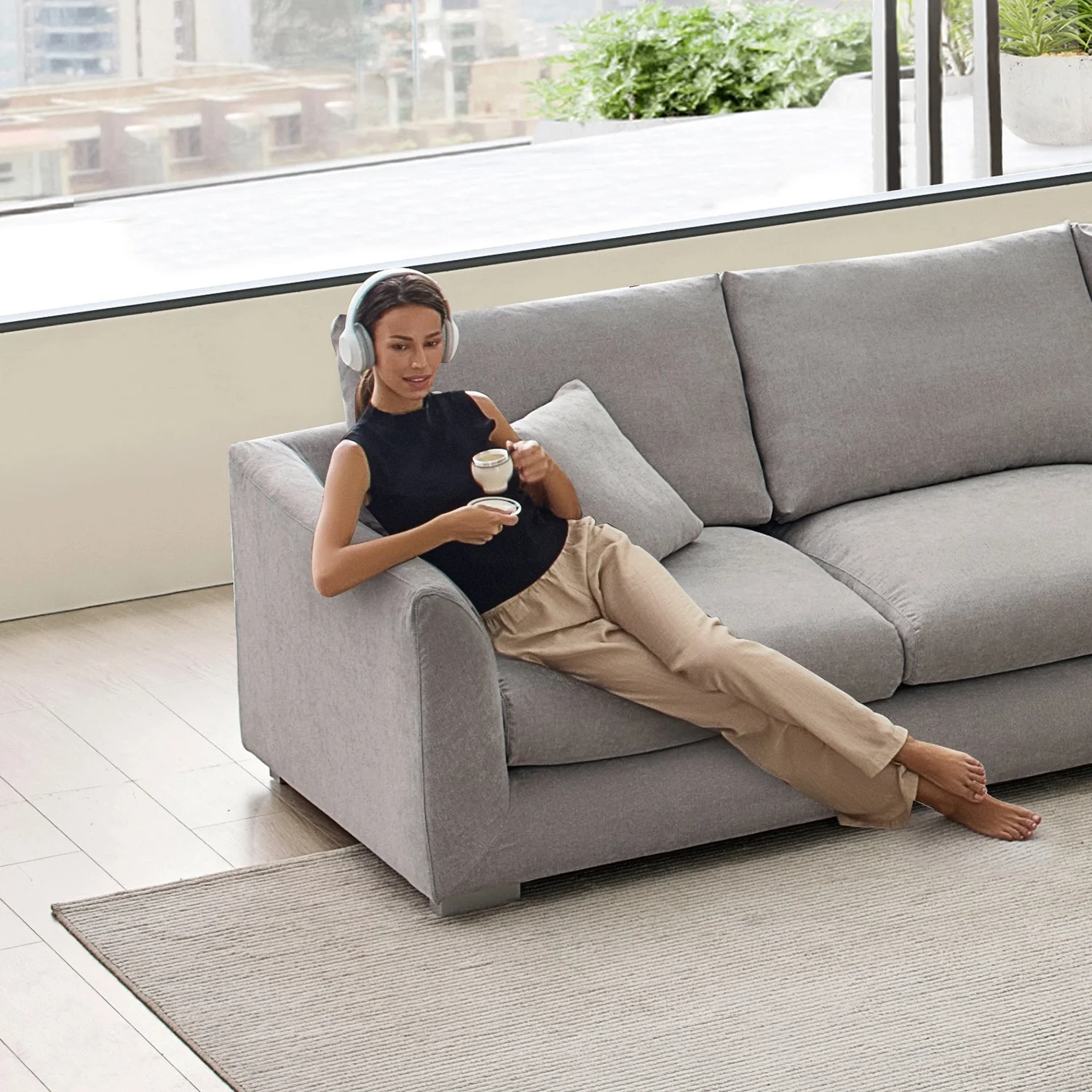 Feathers L Sectional - Image 14