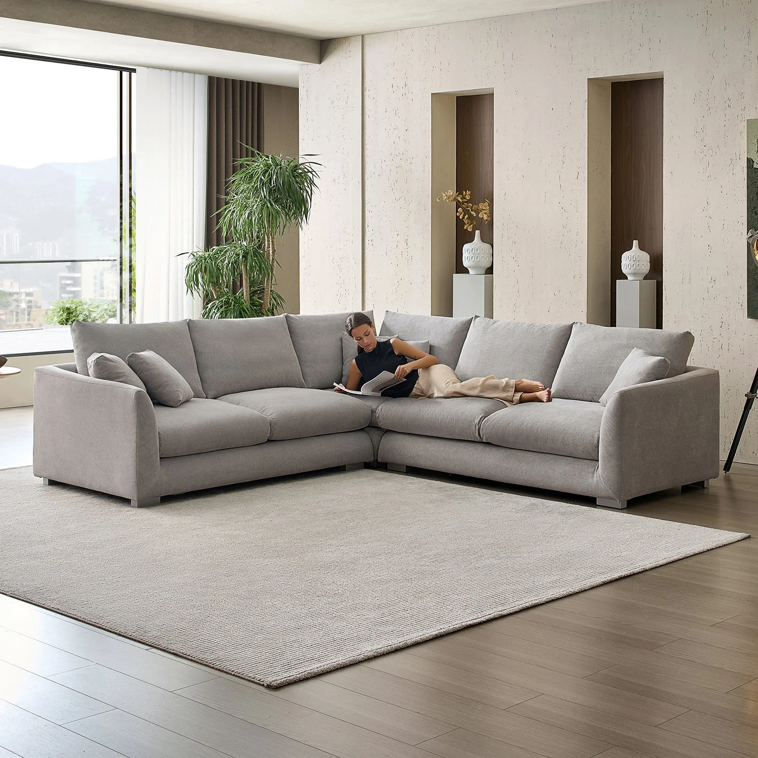 Feathers L Sectional - Image 50
