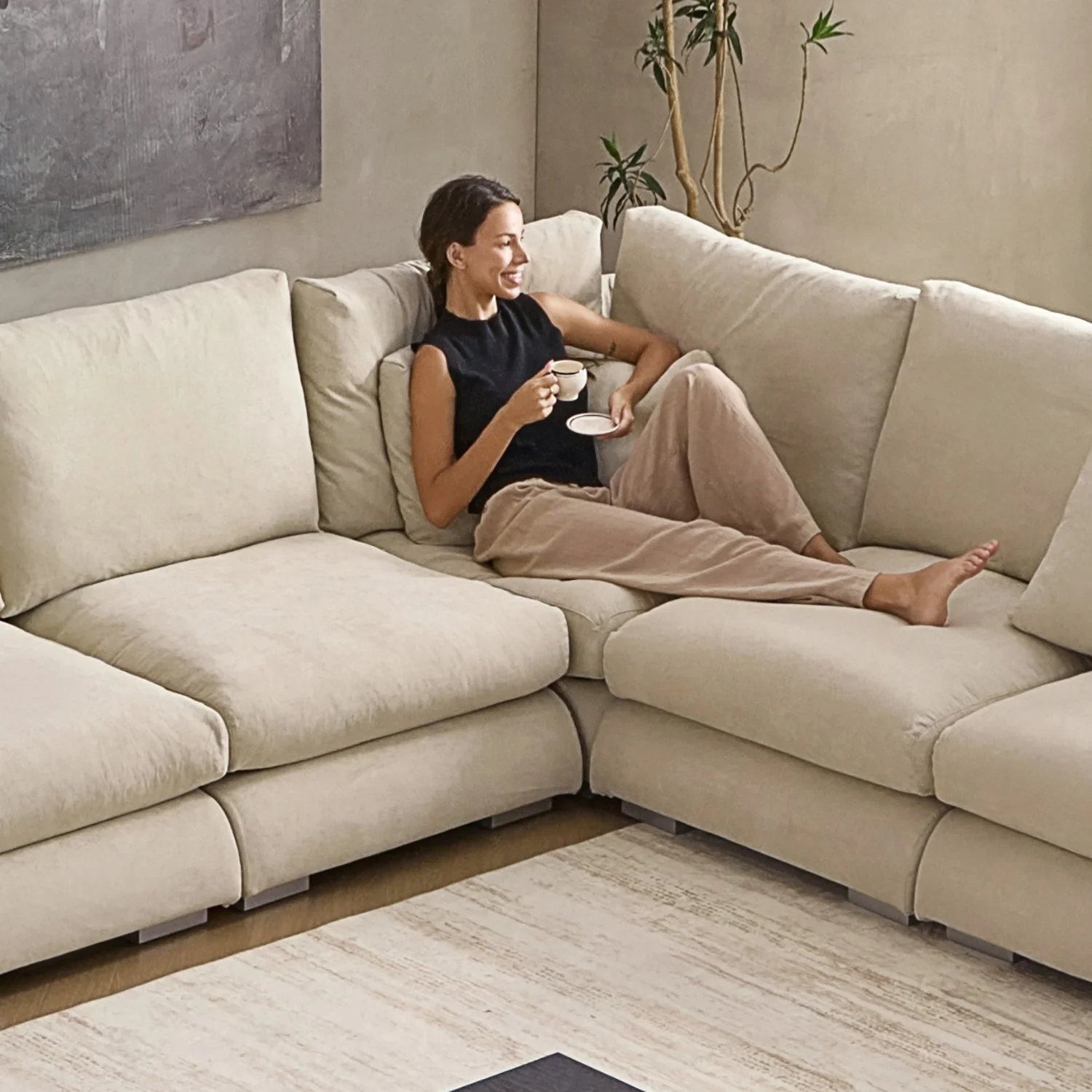 Feathers L Sectional - Image 57