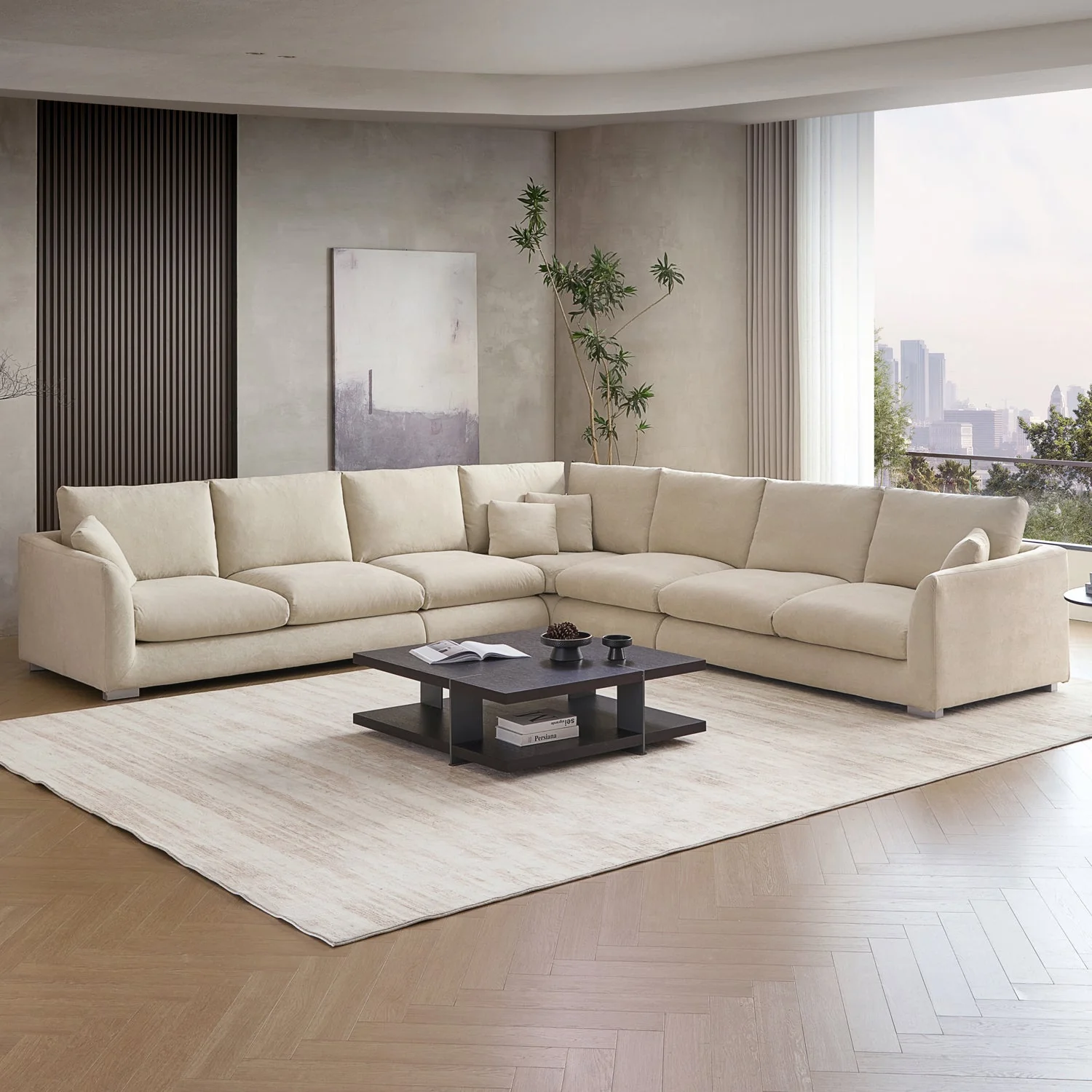 Feathers L Sectional - Image 91