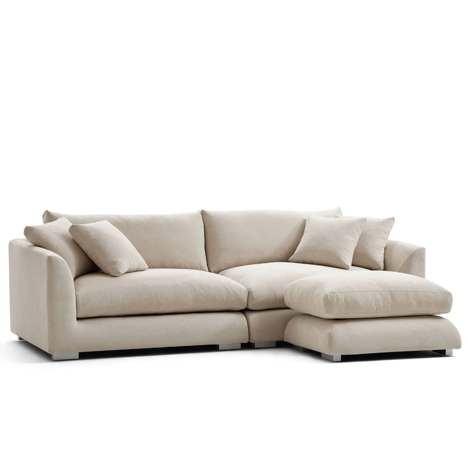 Feathers Sofa + Ottoman - Image 35