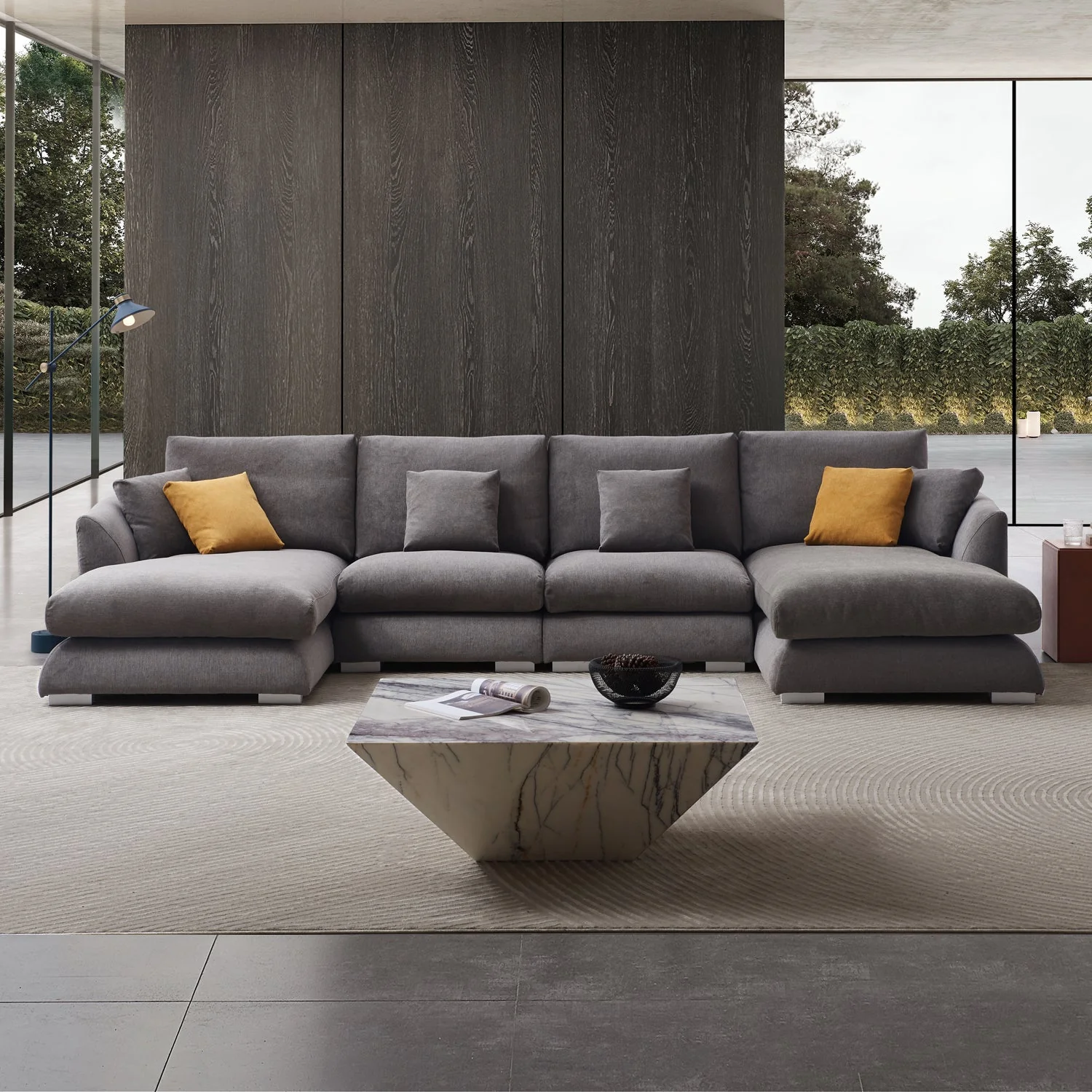 Feathers U-Sectional - Image 12