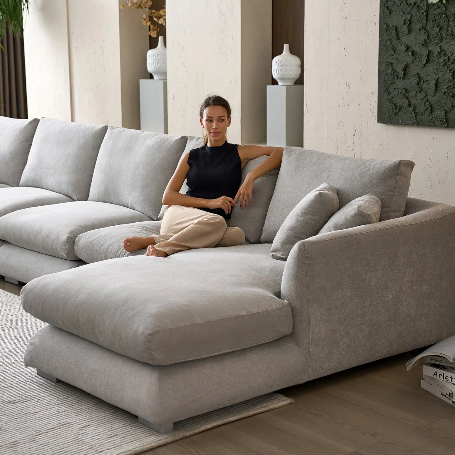 Feathers U-Sectional - Image 77