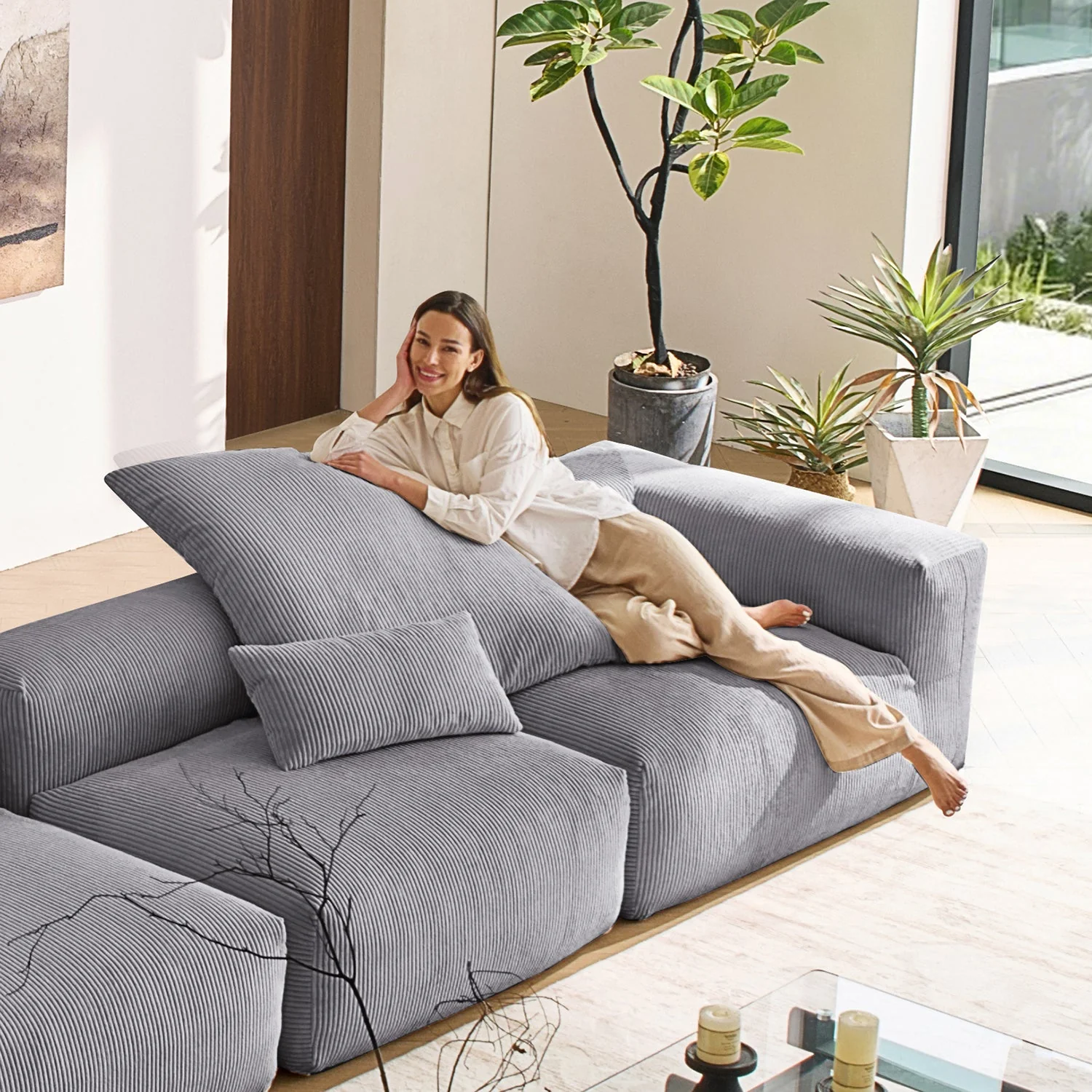 Mellow Closed Sectional - Image 48