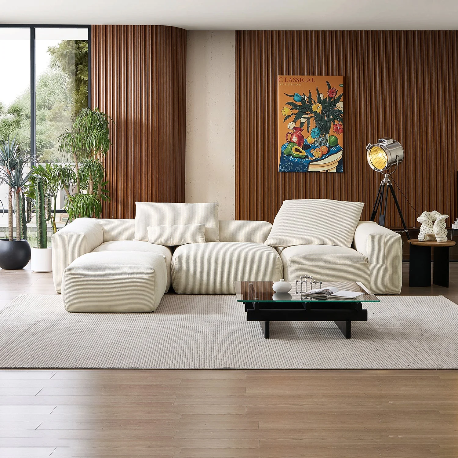 Mellow Extra Deep Sectional with Ottoman - Image 27