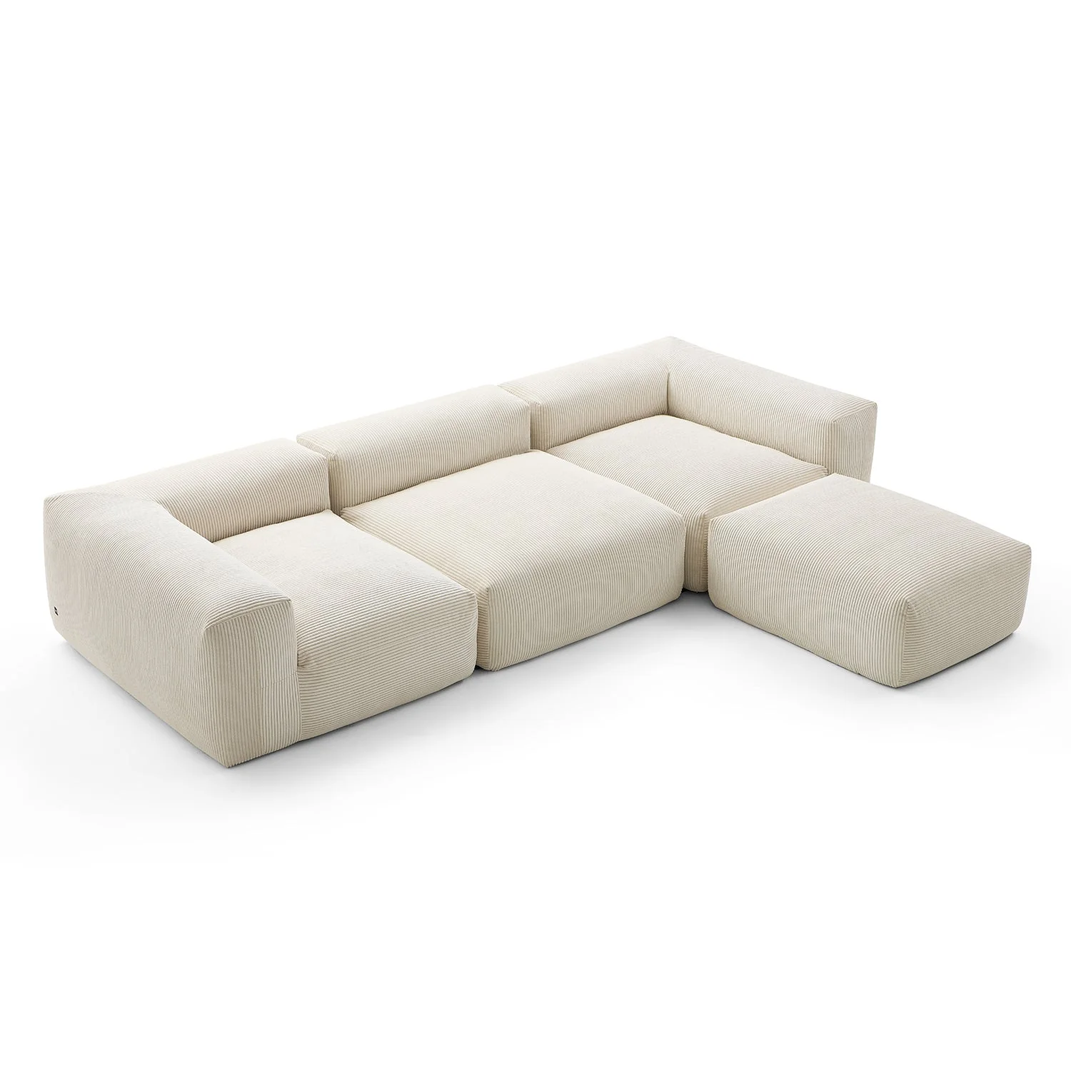 Mellow Extra Deep Sectional with Ottoman - Image 36