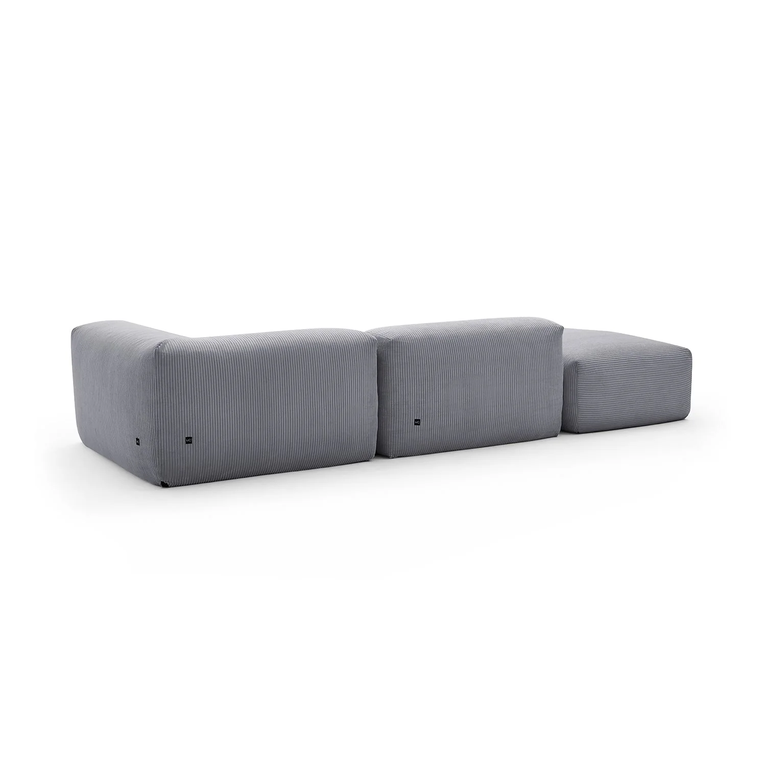 Mellow Half-Closed Sectional with Ottoman - Image 76