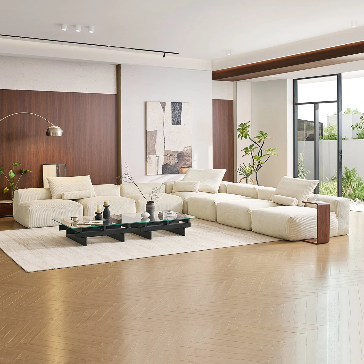 Mellow Open L Sectional - Image 53
