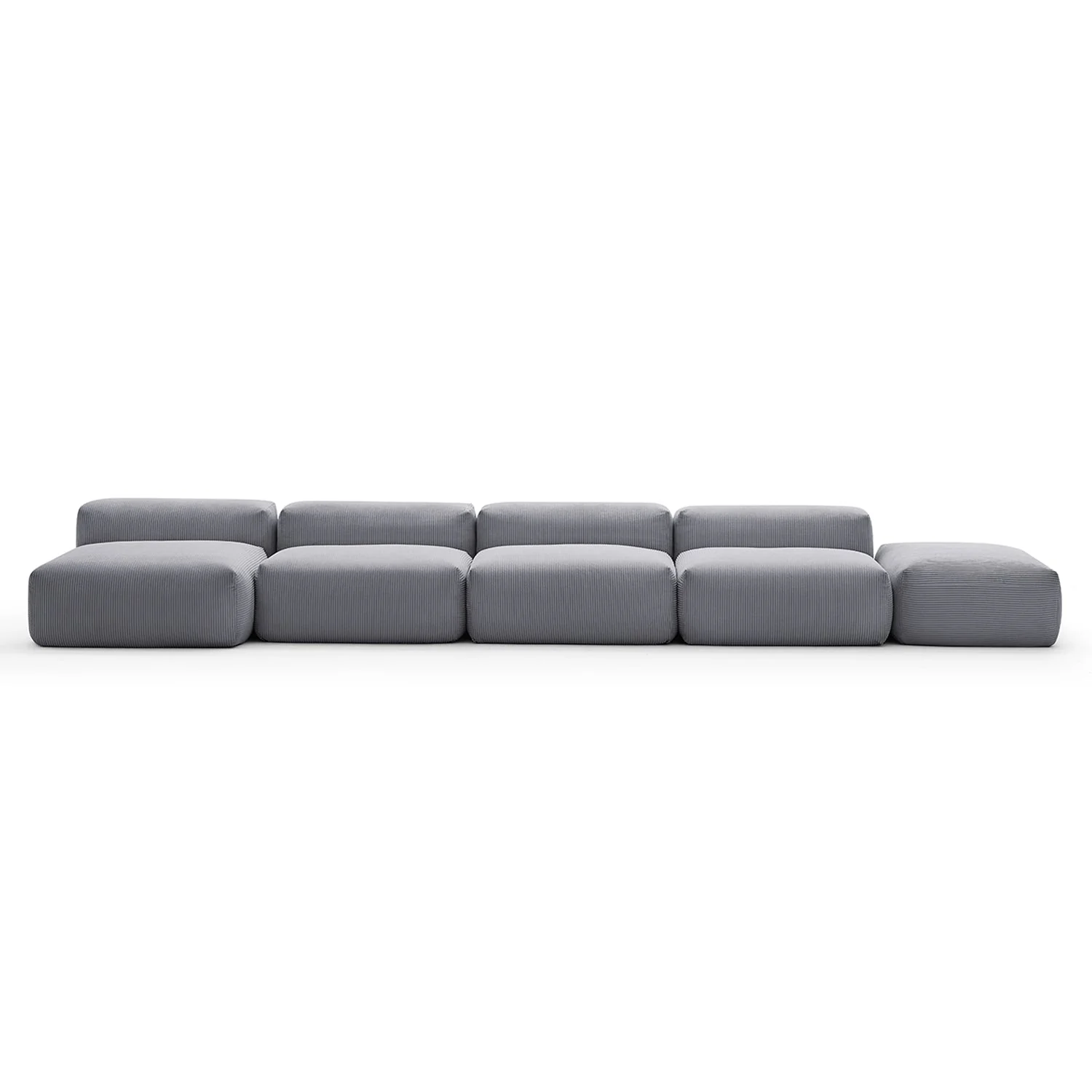 Mellow Open Sectional with Ottoman - Image 67