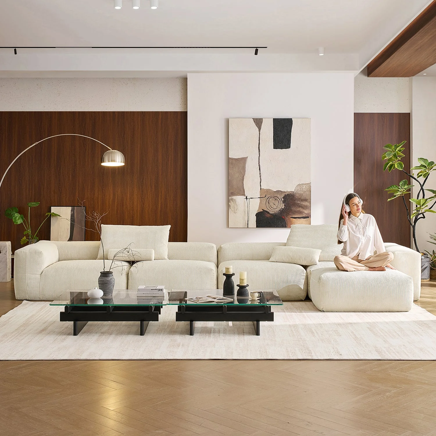 Mellow Sectional with Ottoman - Image 59