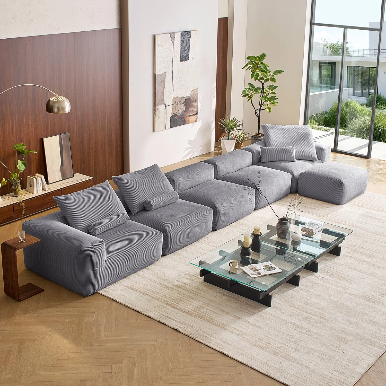 Mellow Sectional with Ottoman - Image 98