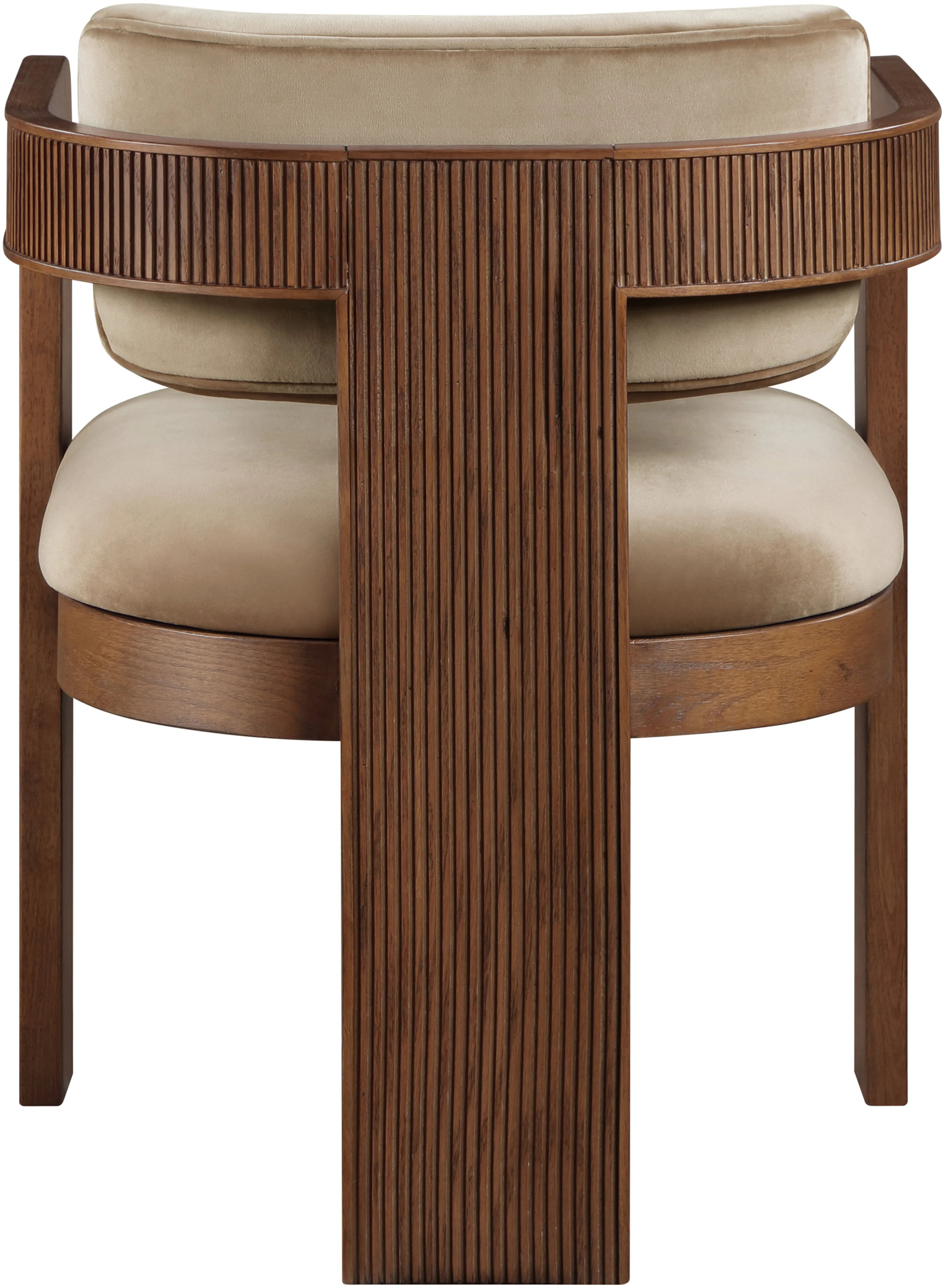 Sacha Walnut Dining Chair - Image 7