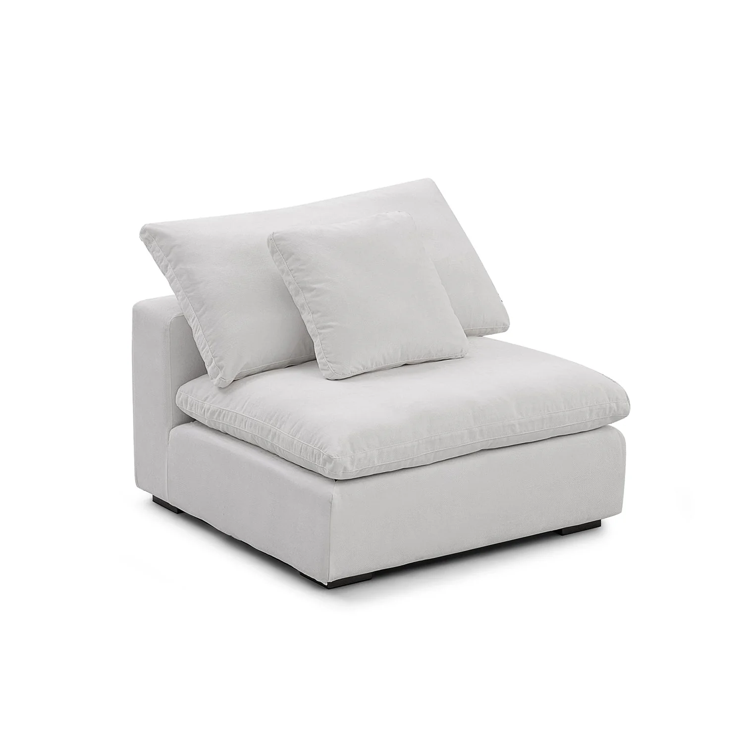 Tivoli Cloud Couch Armless Modular Seat - Image 15