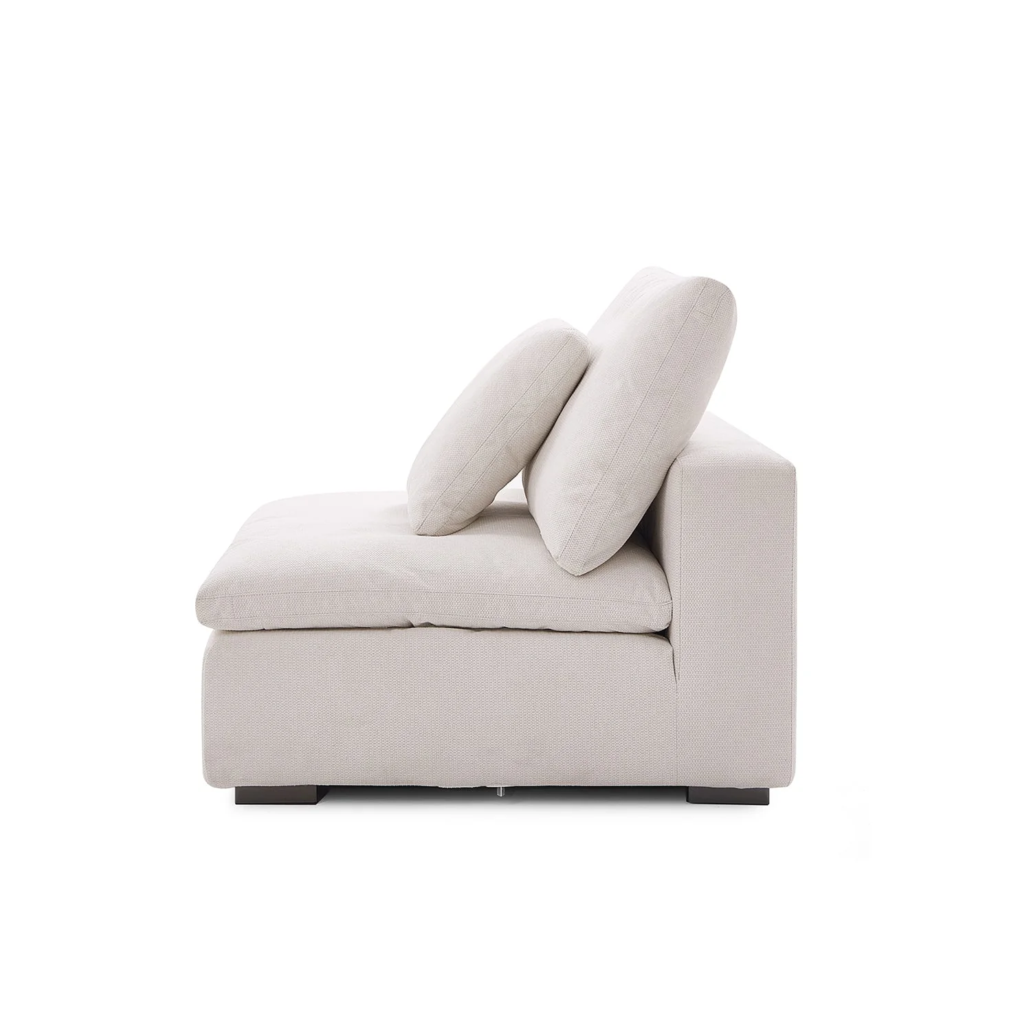 Tivoli Cloud Couch Armless Modular Seat - Image 3