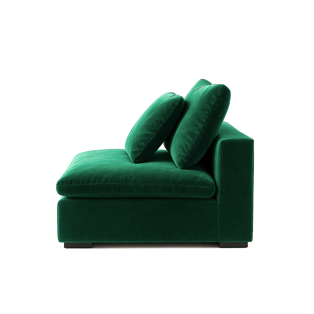 Tivoli Cloud Couch Armless Modular Seat - Image 32