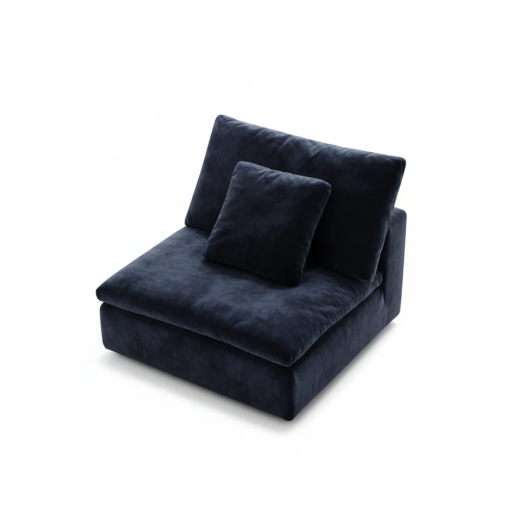 Tivoli Cloud Couch Armless Modular Seat - Image 35