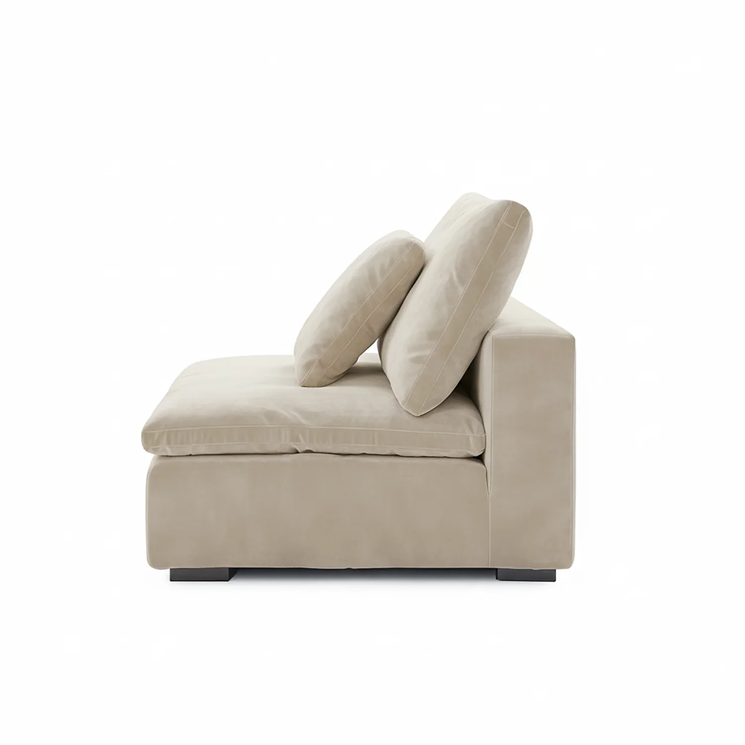 Tivoli Cloud Couch Armless Modular Seat - Image 40