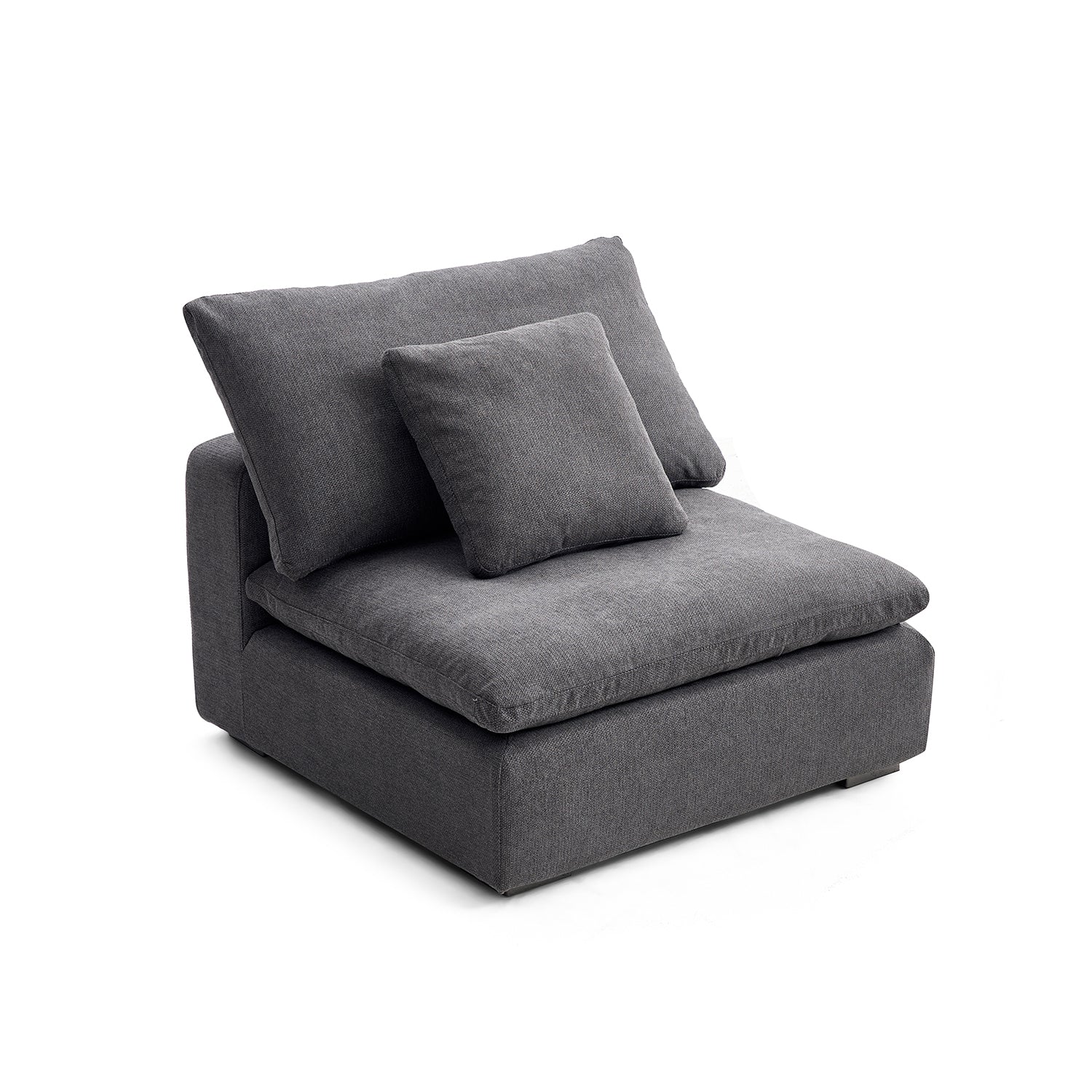 Tivoli Cloud Couch Armless Modular Seat - Image 7