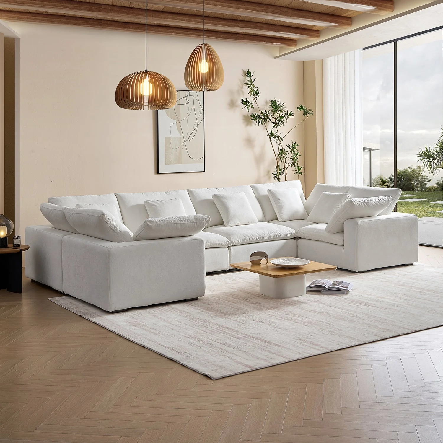 Tivoli Cloud U Closed Sectional - Image 111