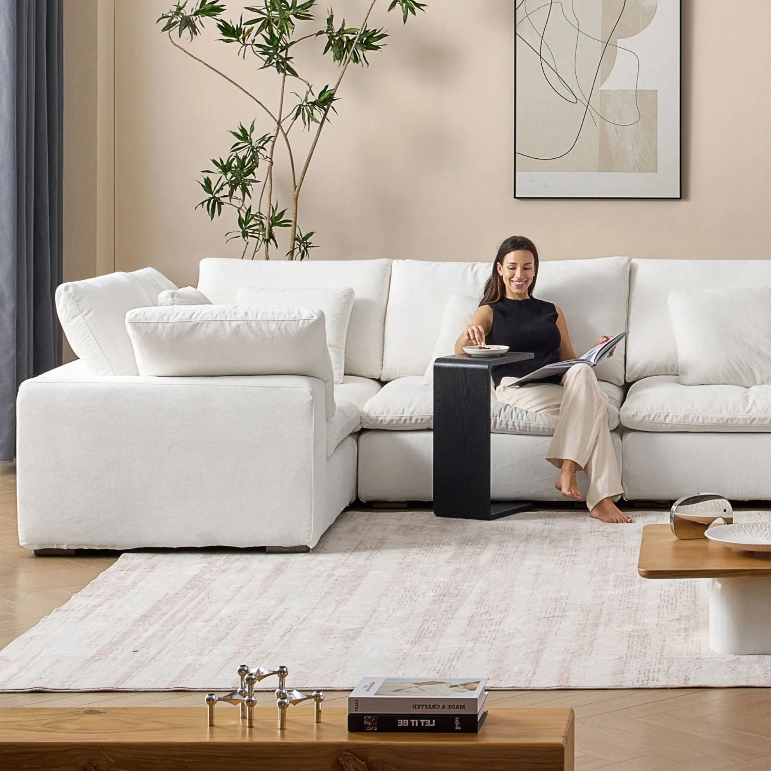 Tivoli Cloud U Closed Sectional - Image 127