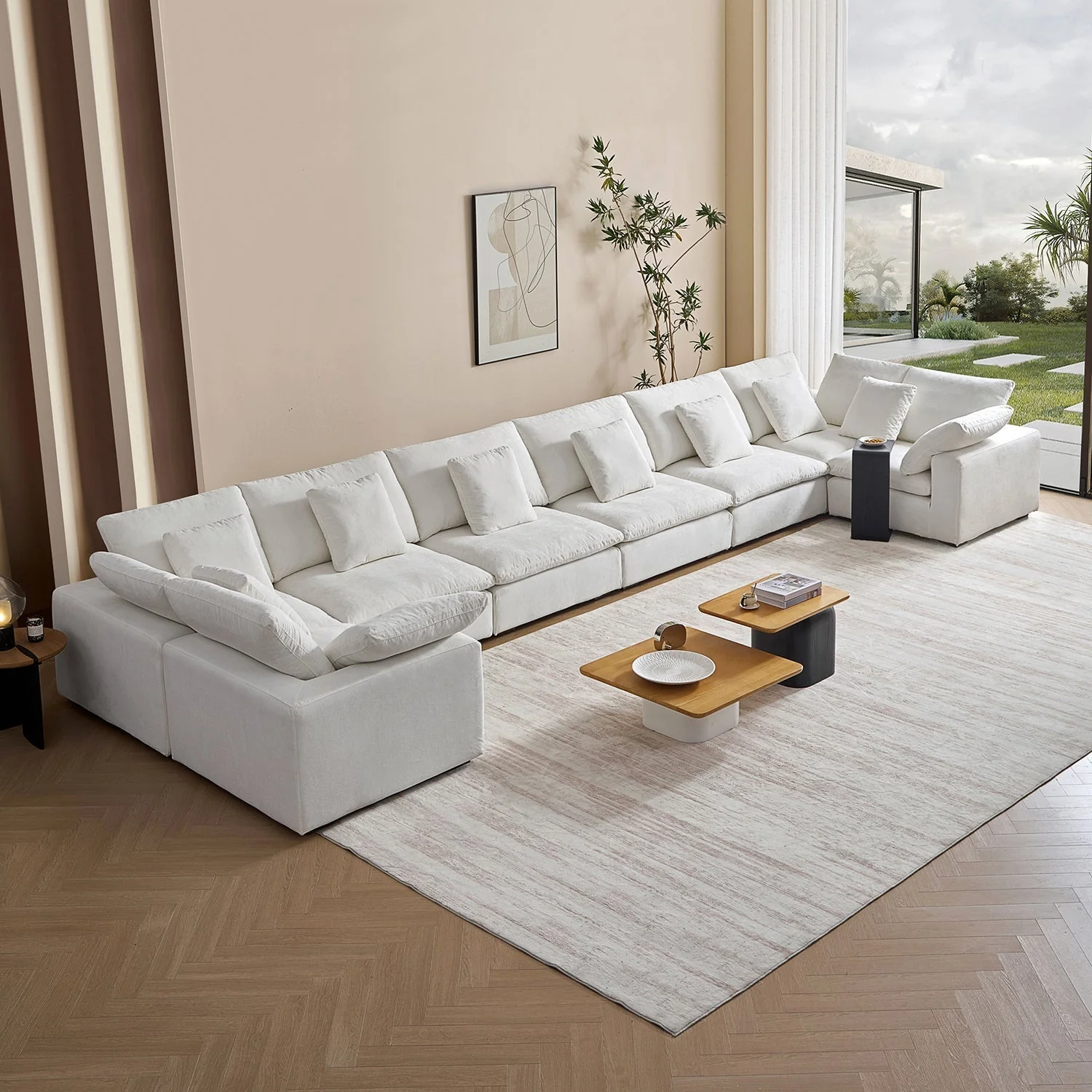 Tivoli Cloud U Closed Sectional - Image 130