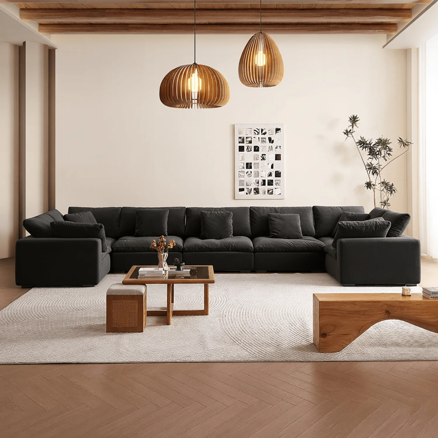 Tivoli Cloud U Closed Sectional - Image 140