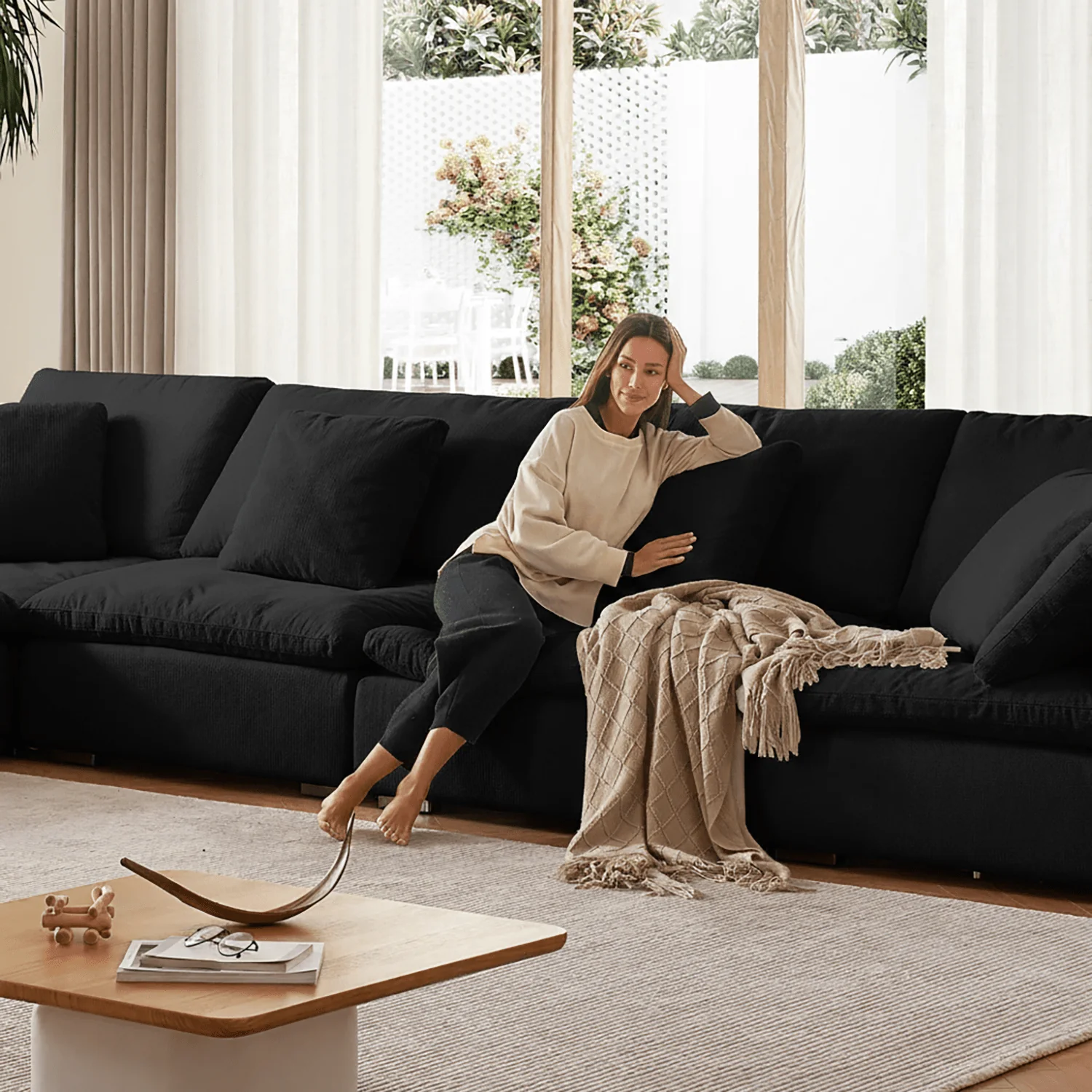 Tivoli Cloud U Closed Sectional - Image 147
