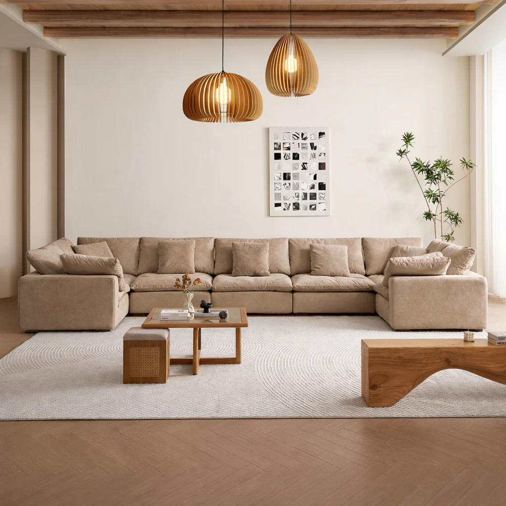 Tivoli Cloud U Closed Sectional - Image 155