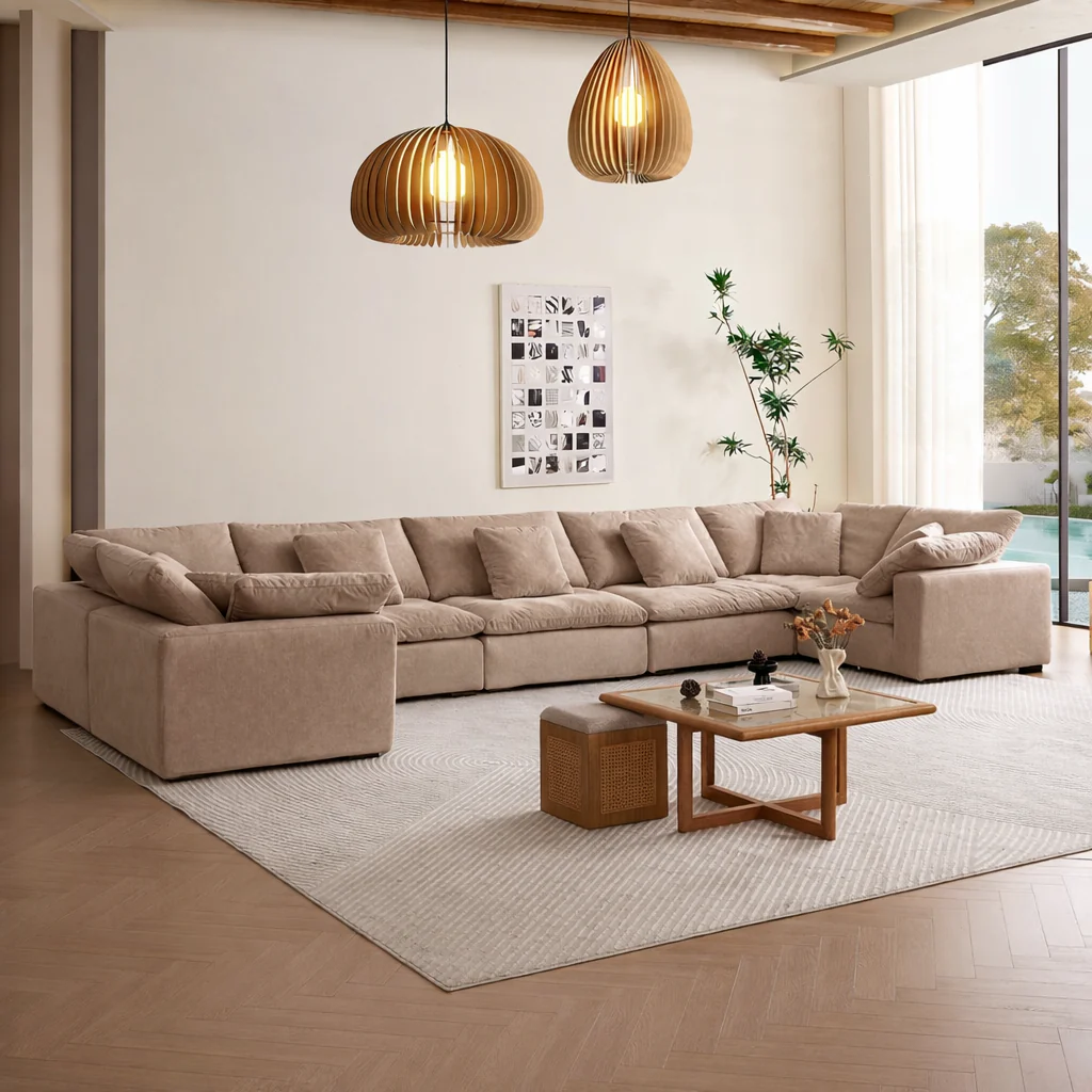 Tivoli Cloud U Closed Sectional - Image 159