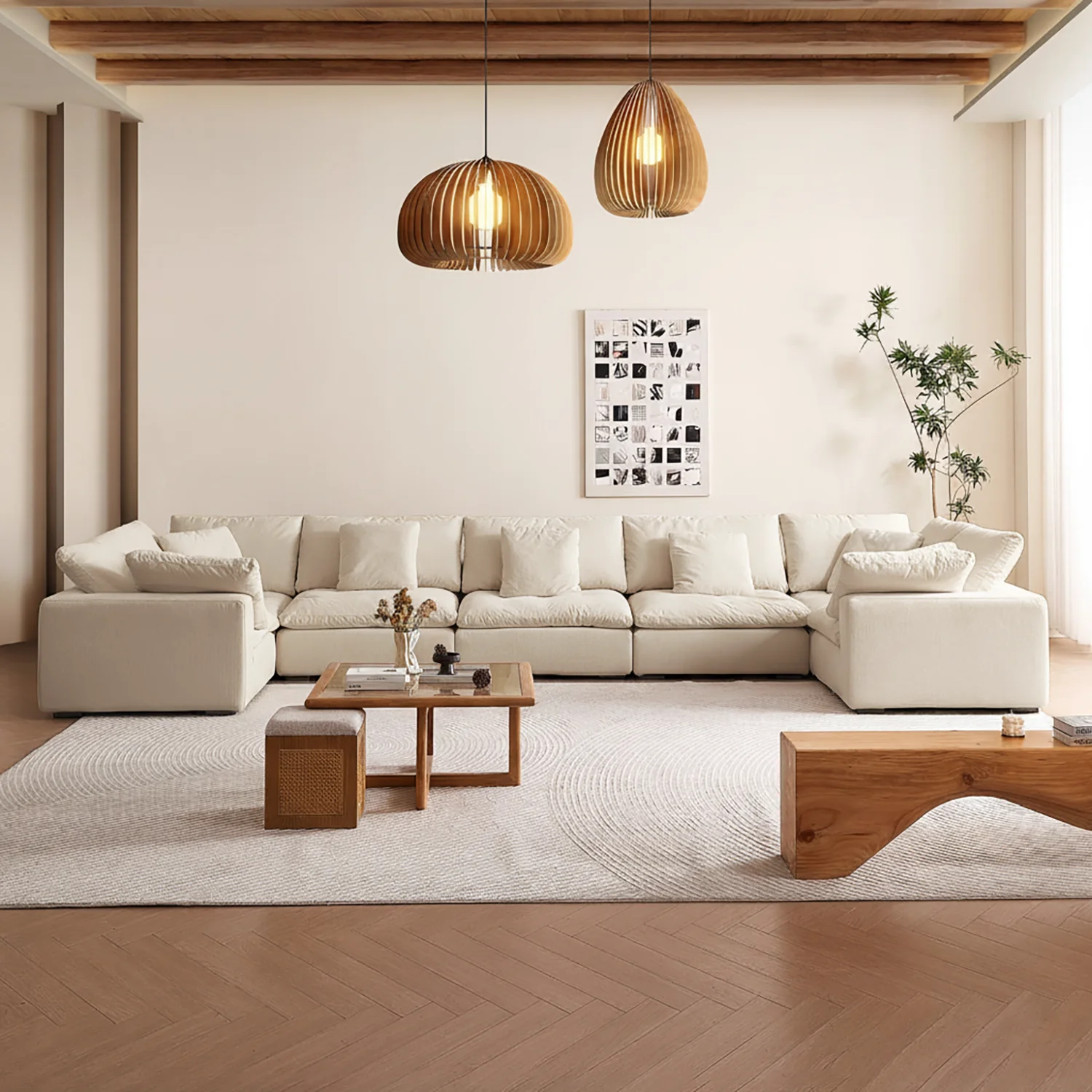 Tivoli Cloud U Closed Sectional - Image 224