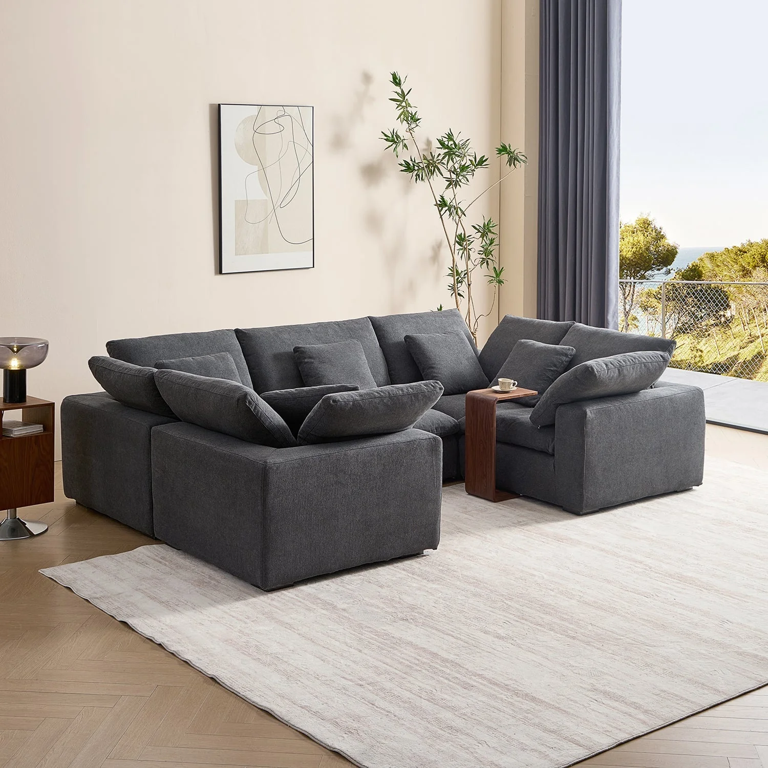 Tivoli Cloud U Closed Sectional - Image 40